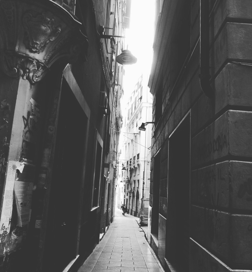 Alleys Old Town Genoa
