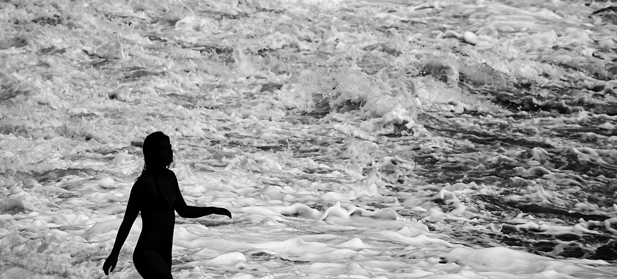 Attracted by the sea