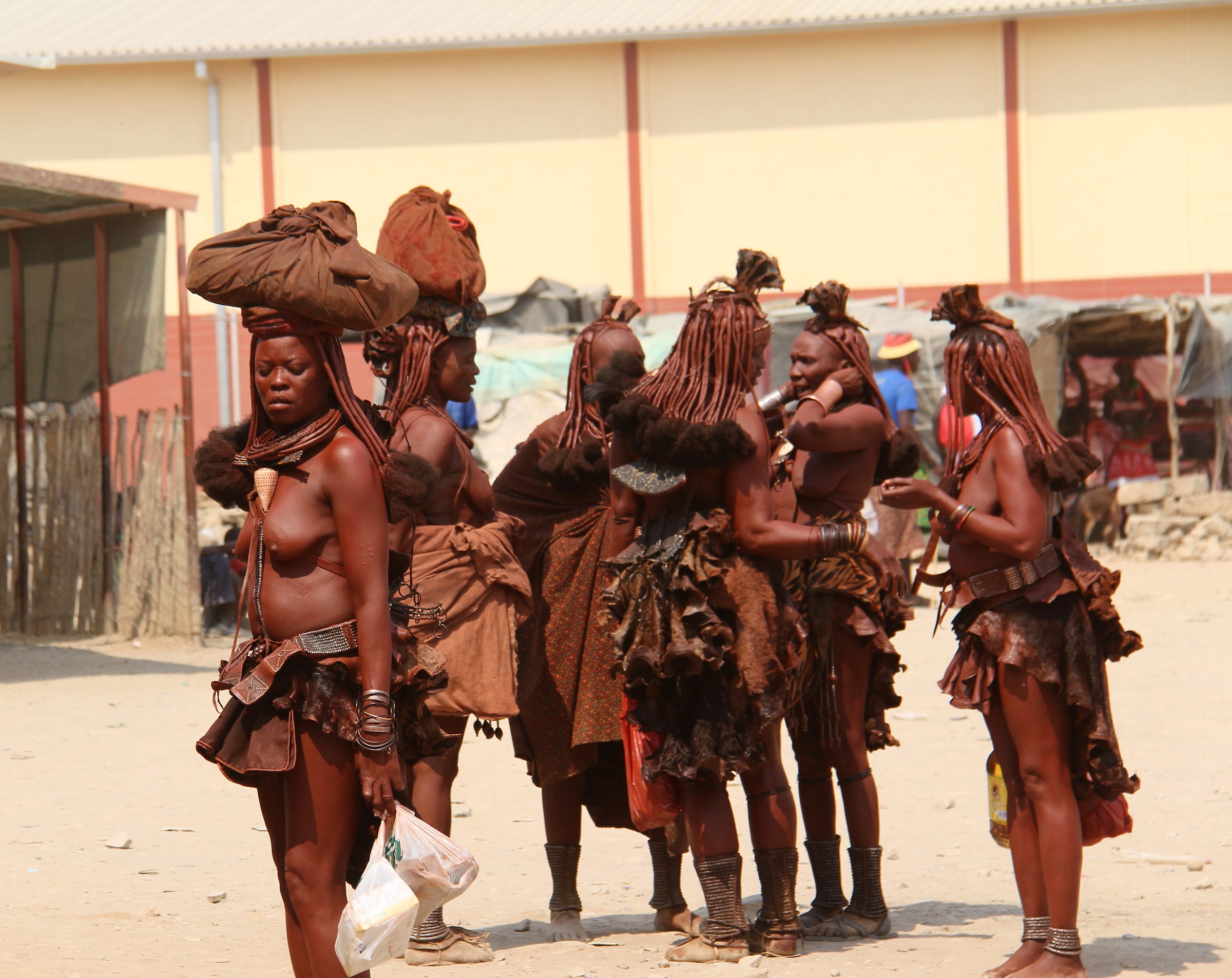 Namibia gruppo di ragazze Imba