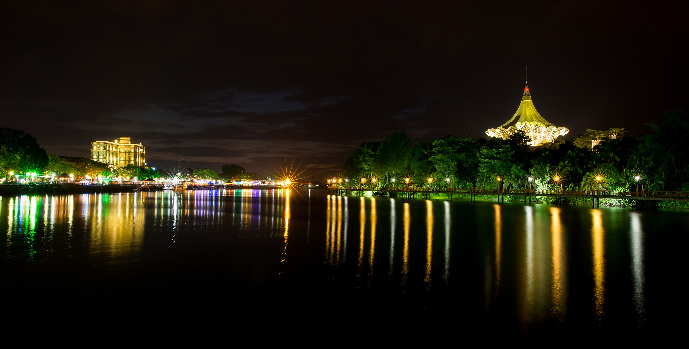 Kuching di notte