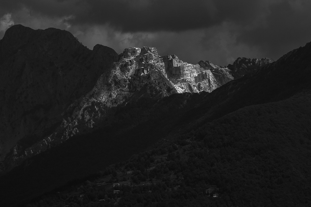 the marble quarry ............
