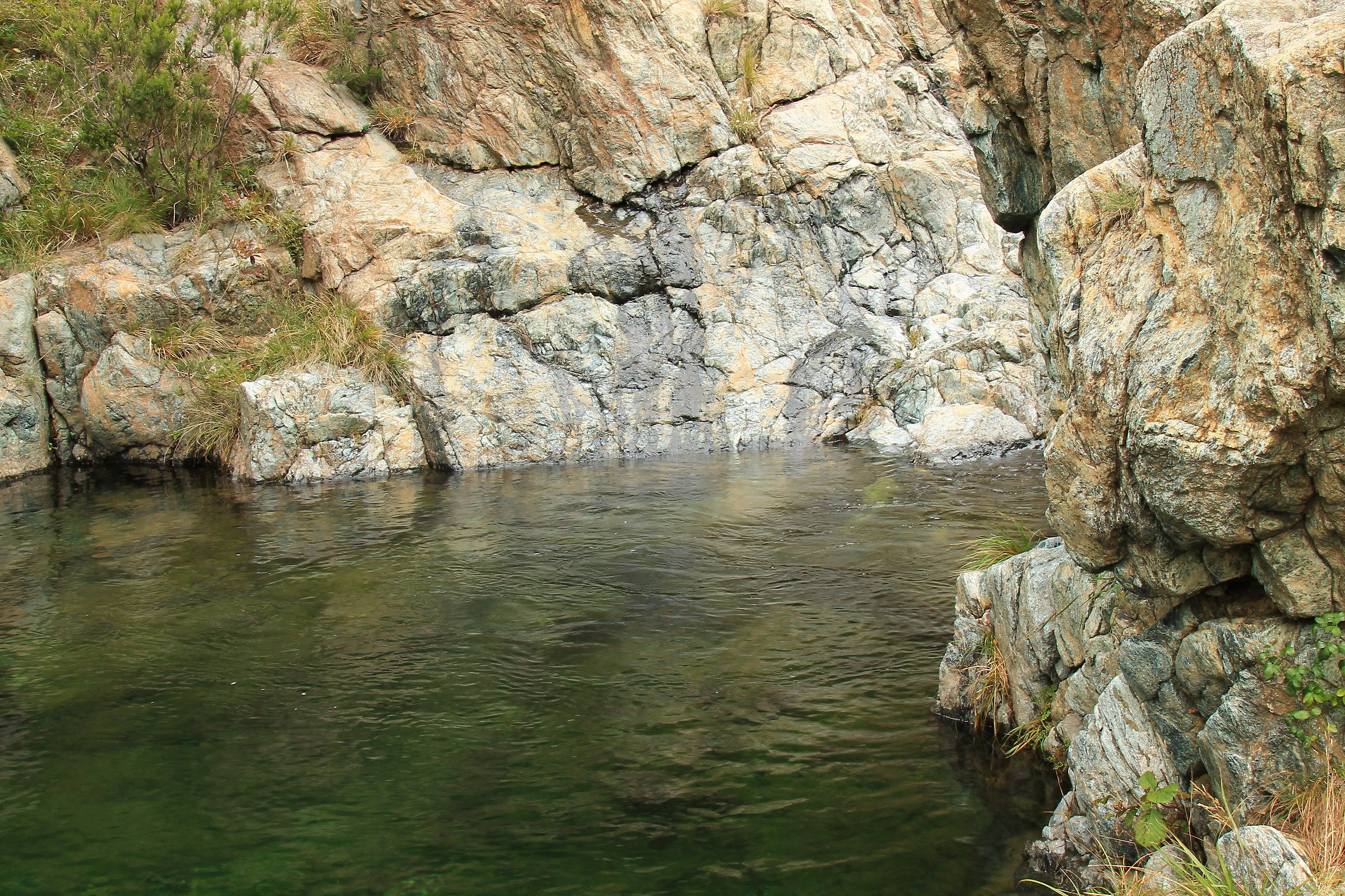 il primo lago........