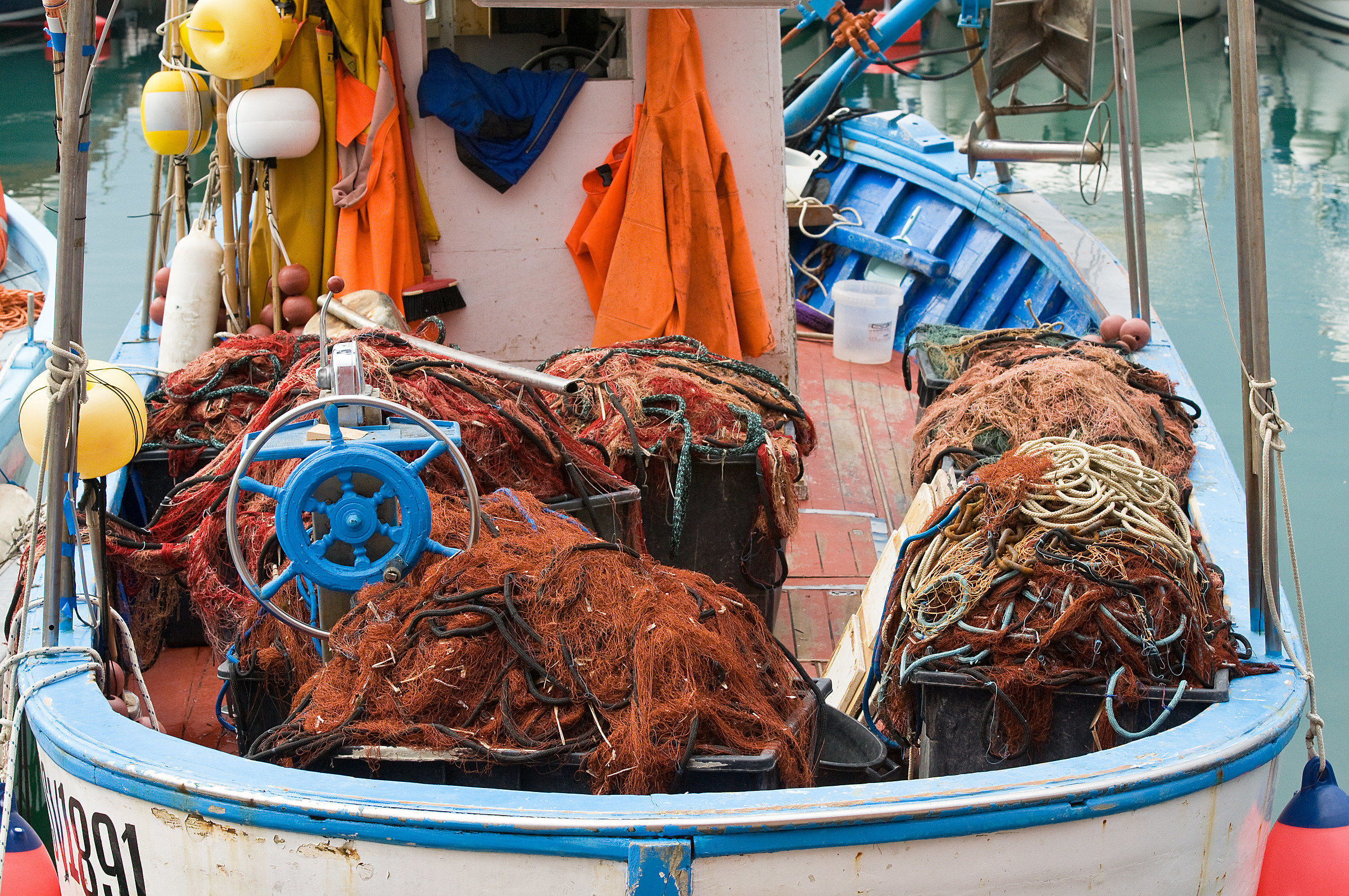 The colors of fishing