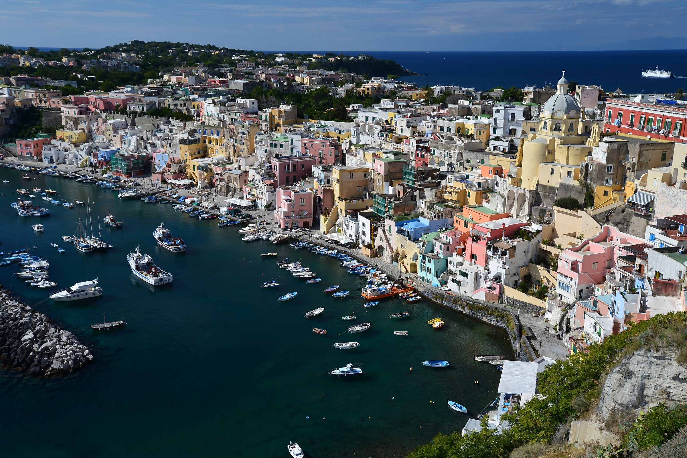 A classic: the historical center of Procida