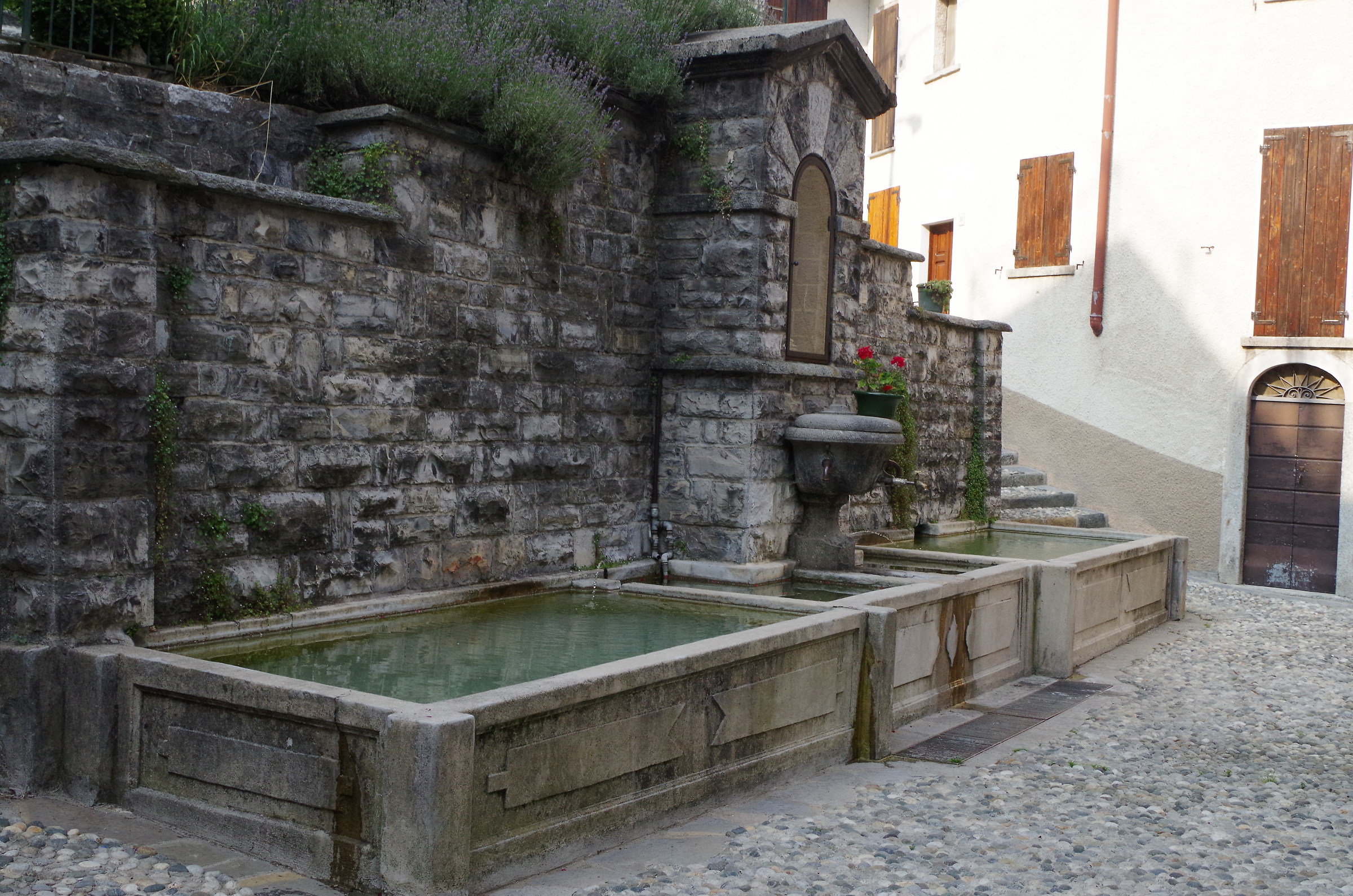 The village of Pigra (Lake Como)