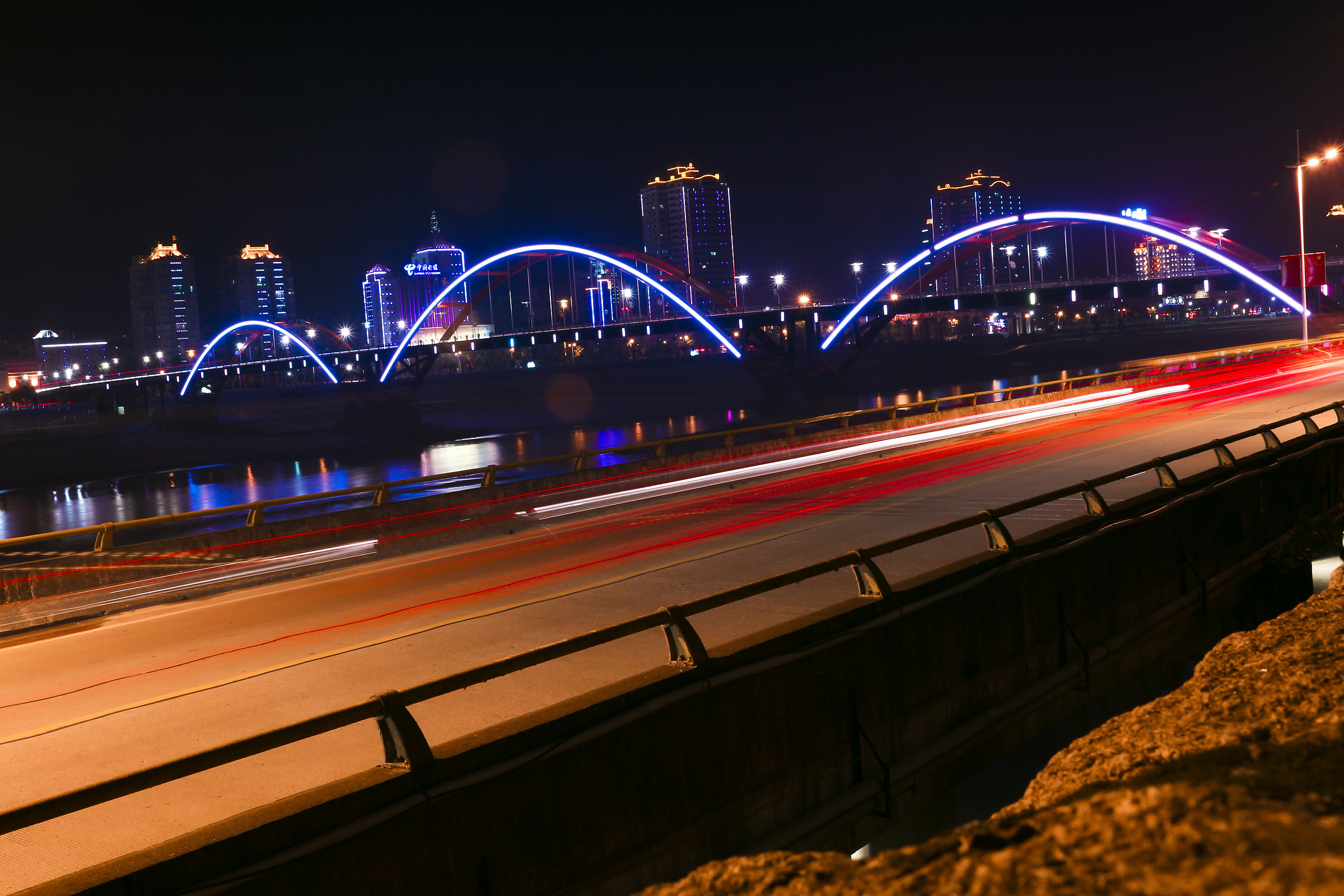 Qingtian Taihe bridge