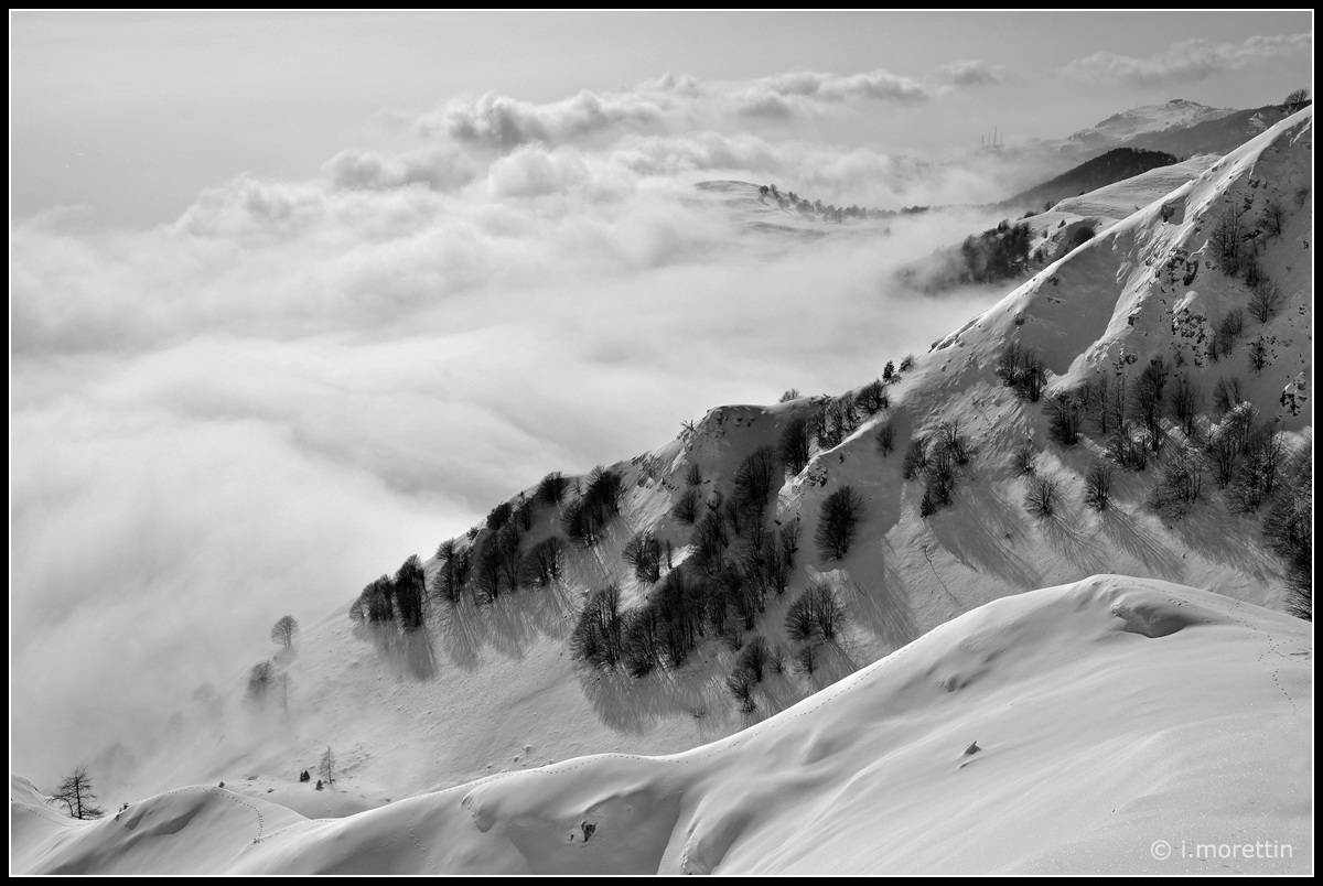 Prealpi pordenonesi in bianconero