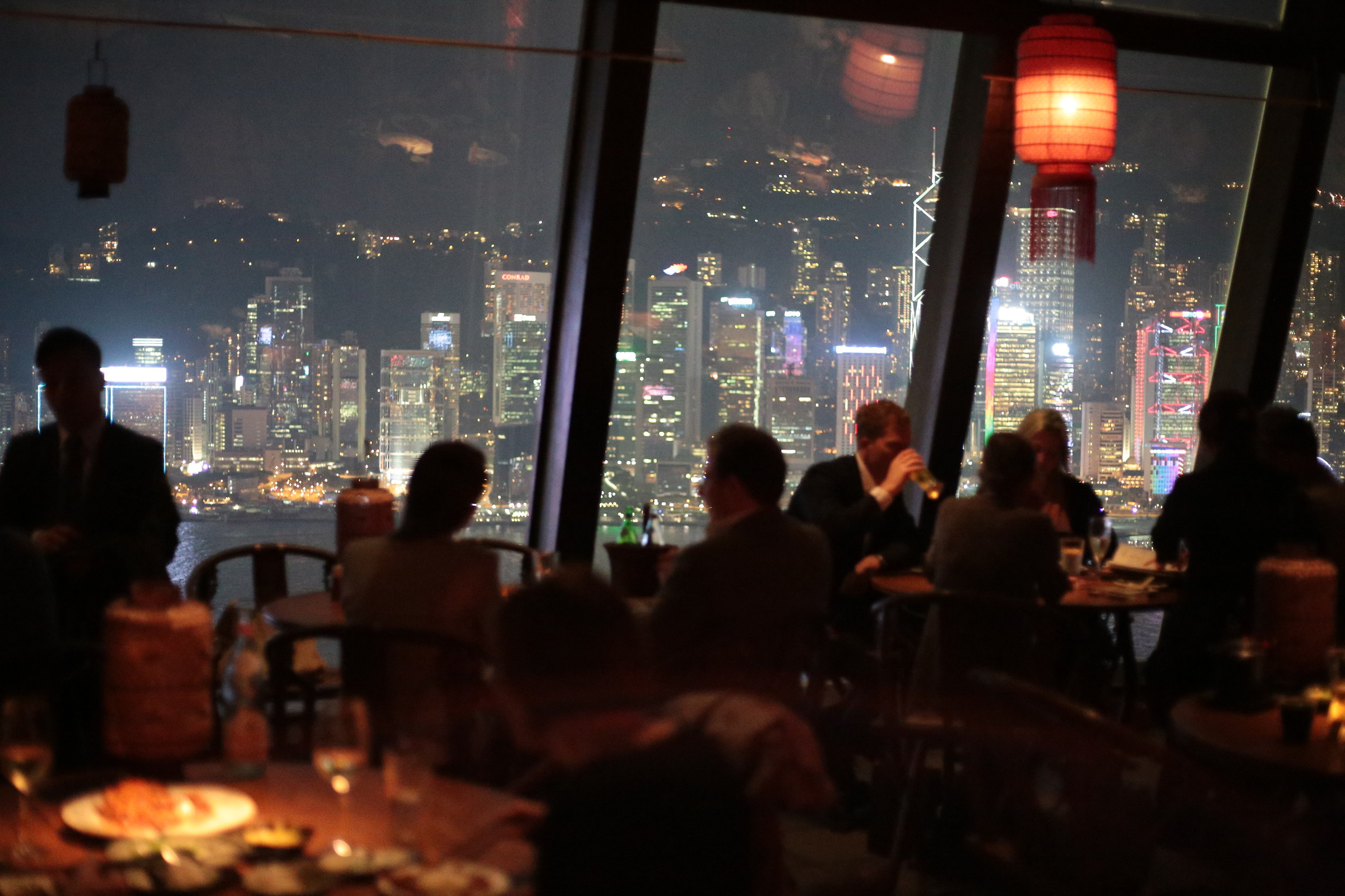 Restaurant with view