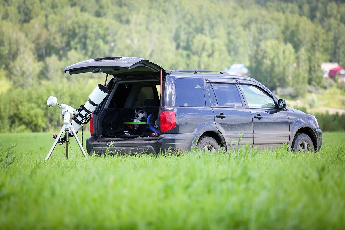 Il mio telescopio solare.