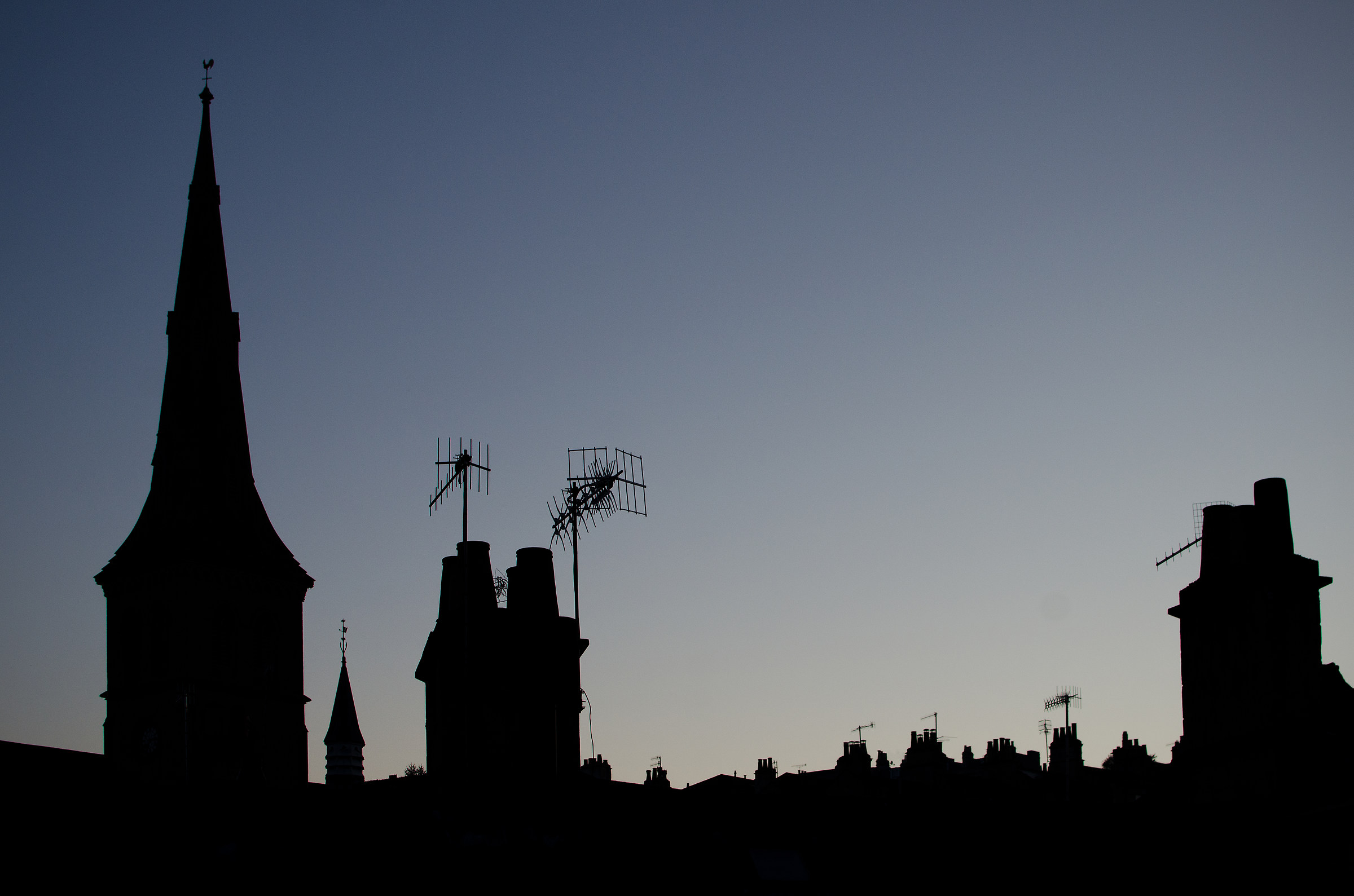 Di Bath Camini e campanili (prima dell'alba)