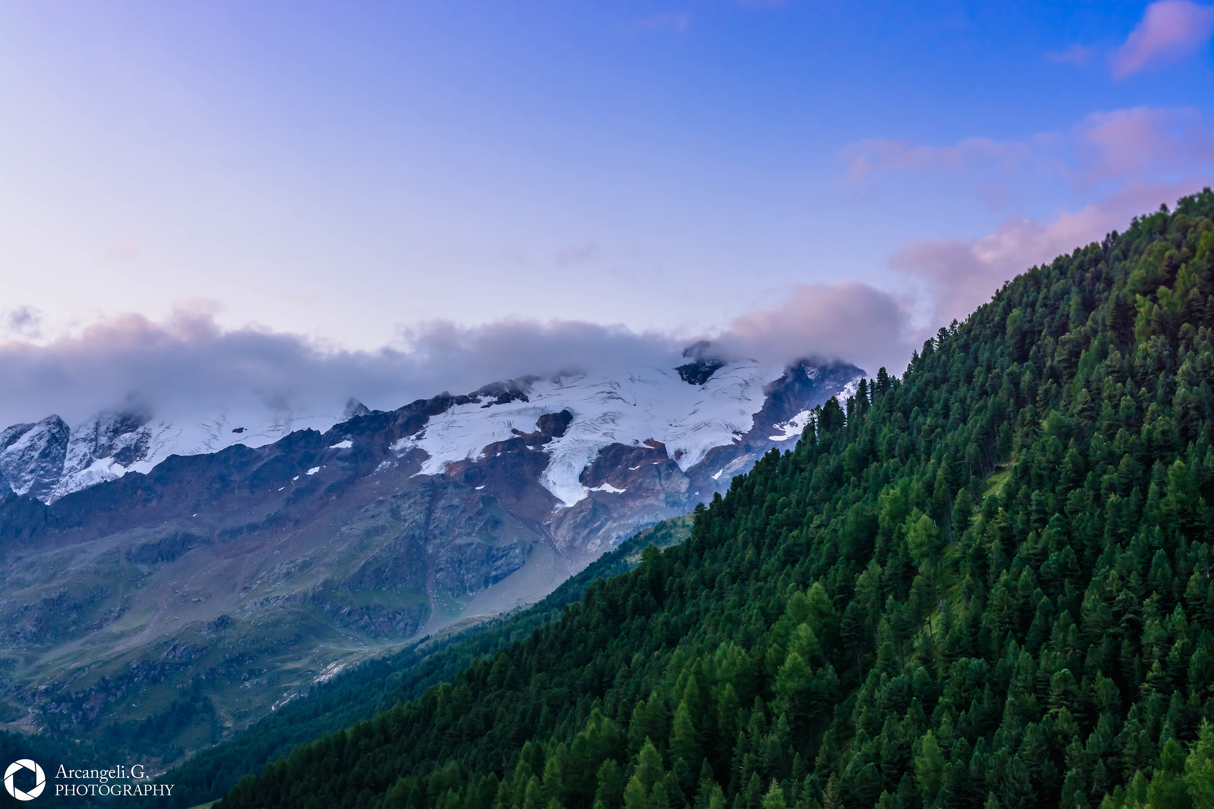 Panorama Passo Resia
