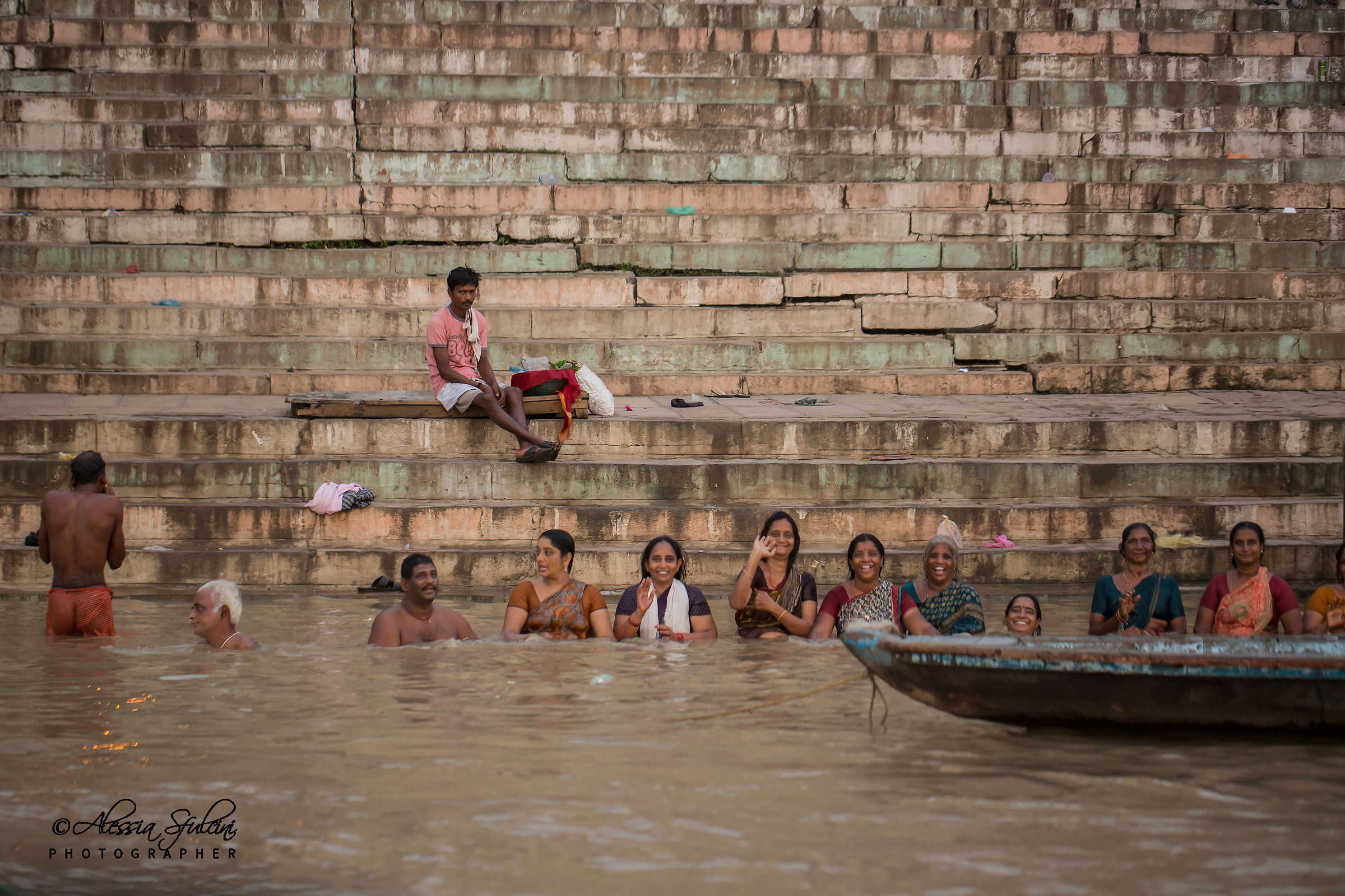 Varanasi, Women in the Ganges