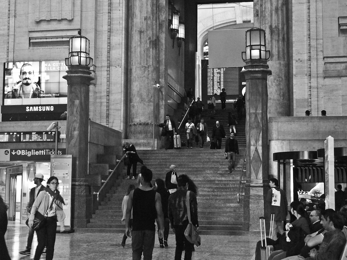 stazione centrale di Milano  (interno)