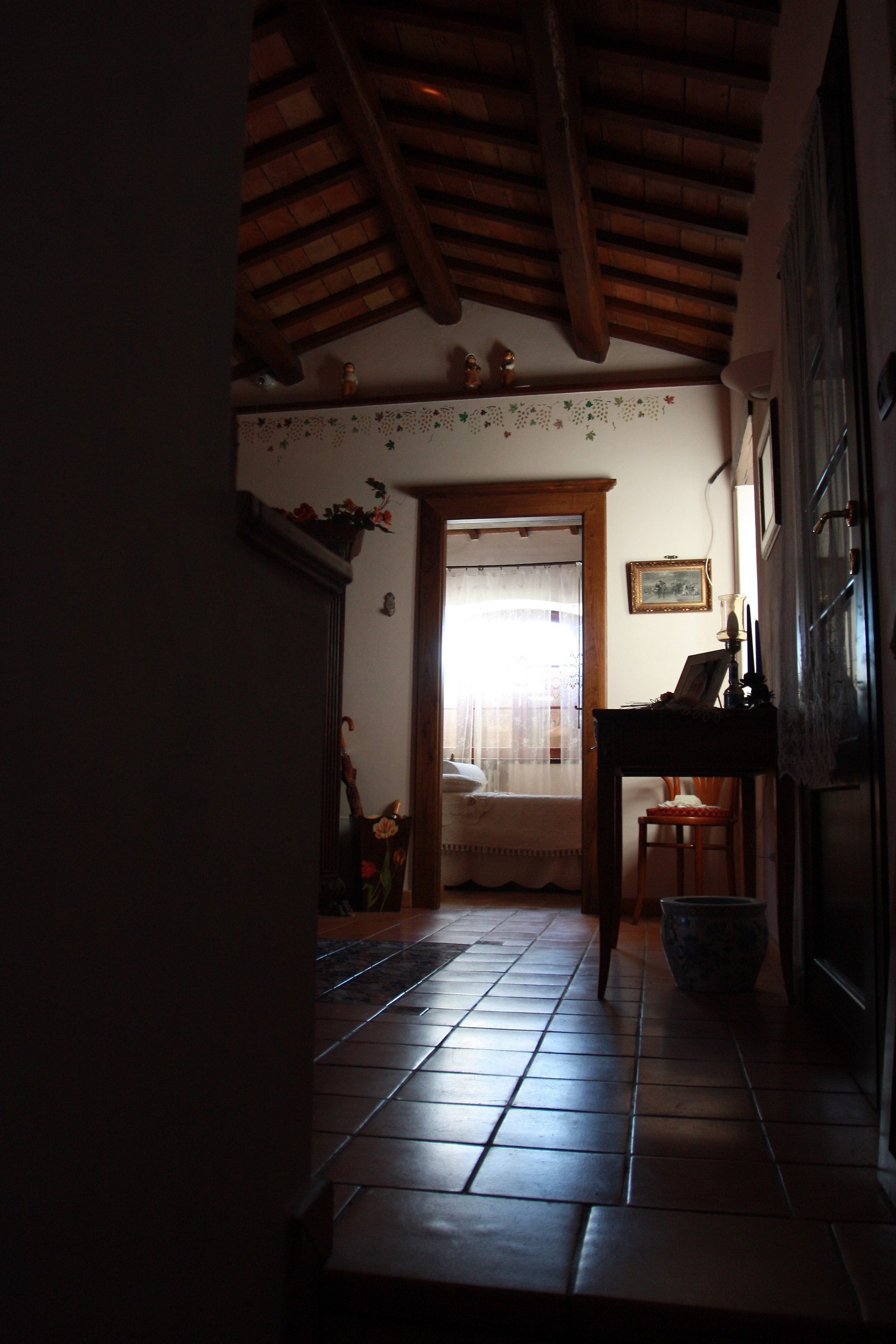 Tranquillità di una casa in campagna