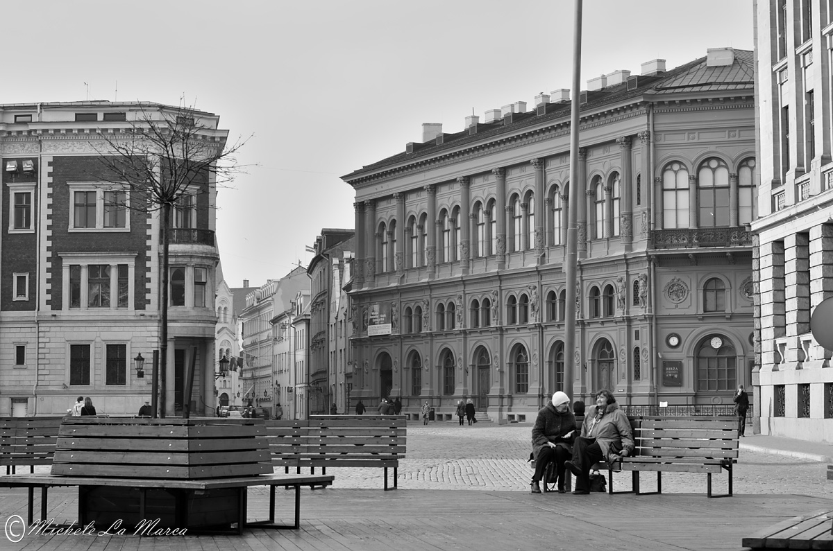 Socialità al freddo di Riga