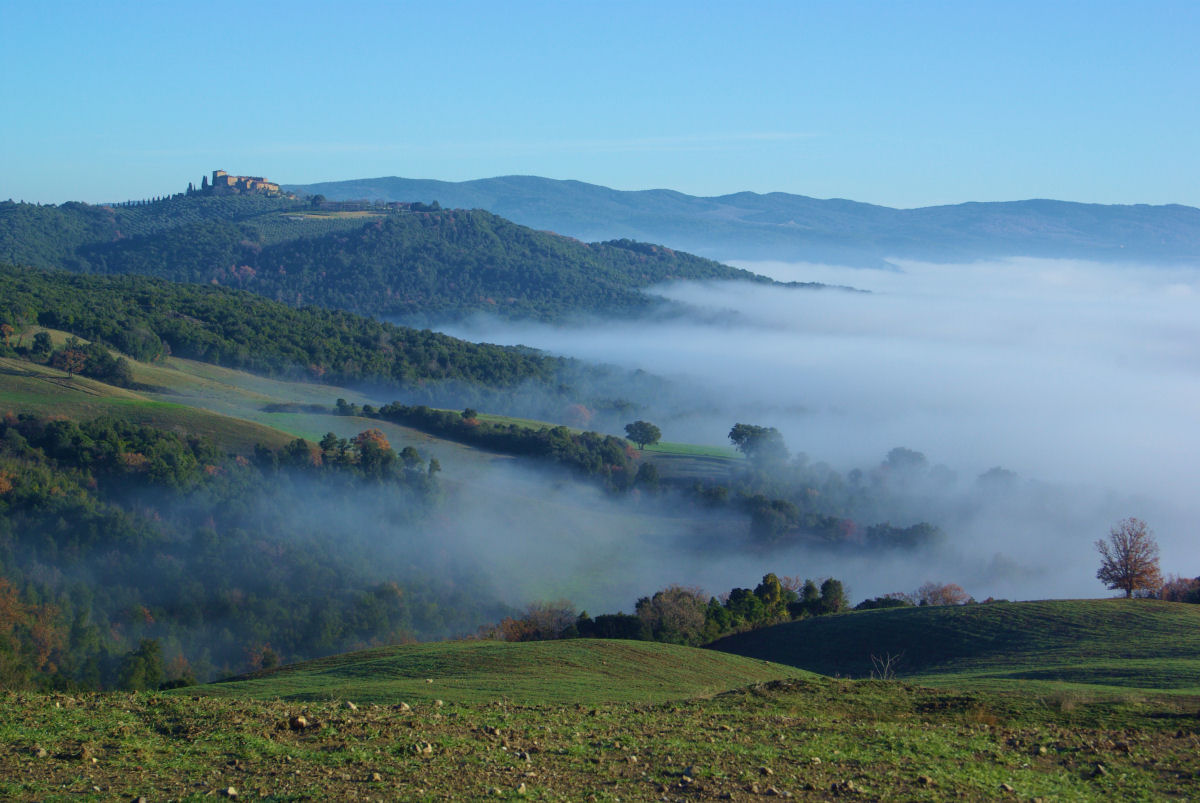 Strada per i bagni del Petriolo