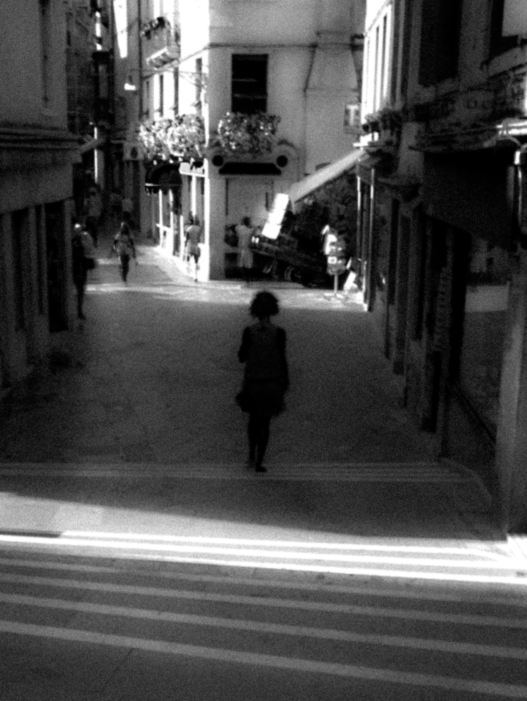 The ghost of the woman in black