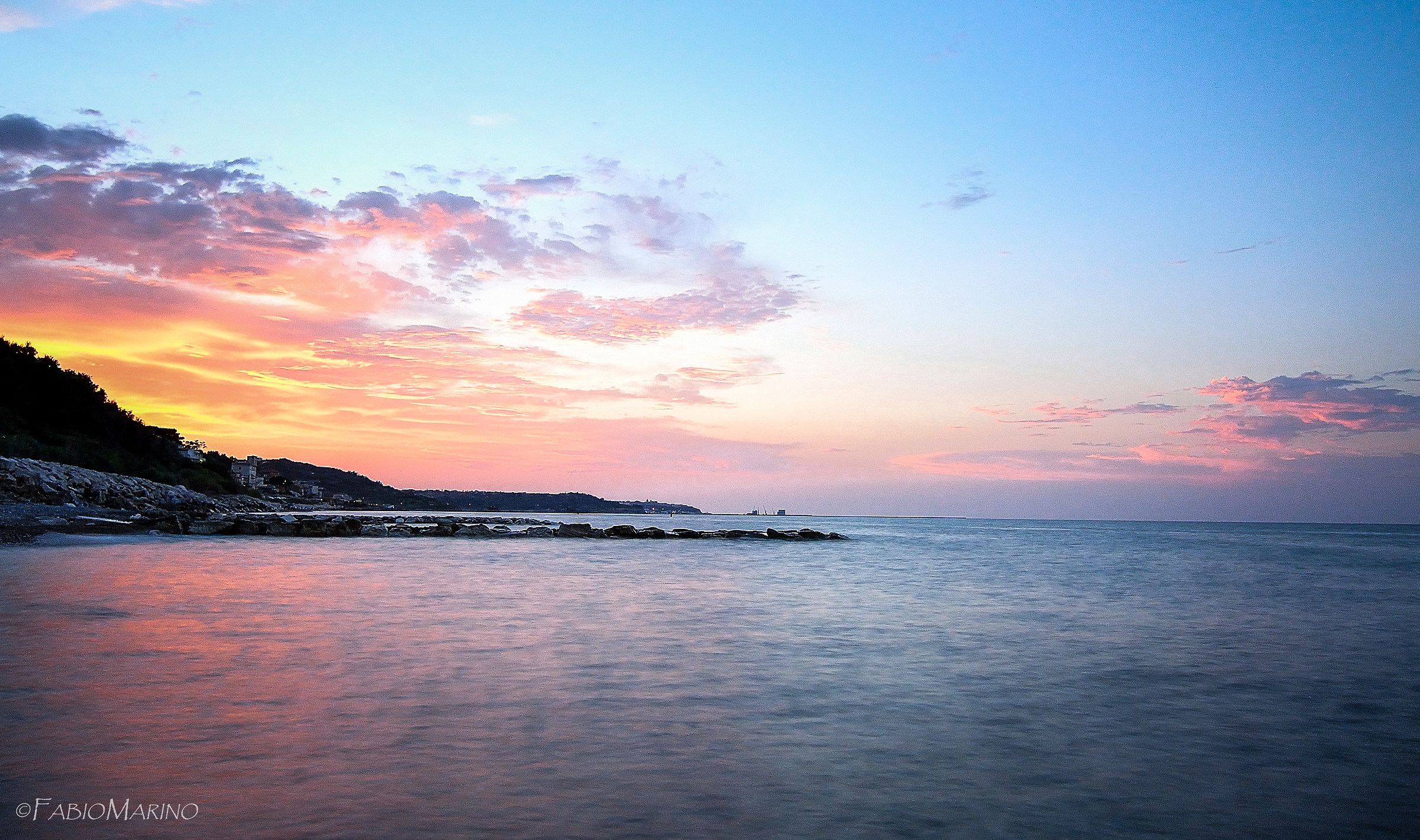 Tramonto sul Turchino
