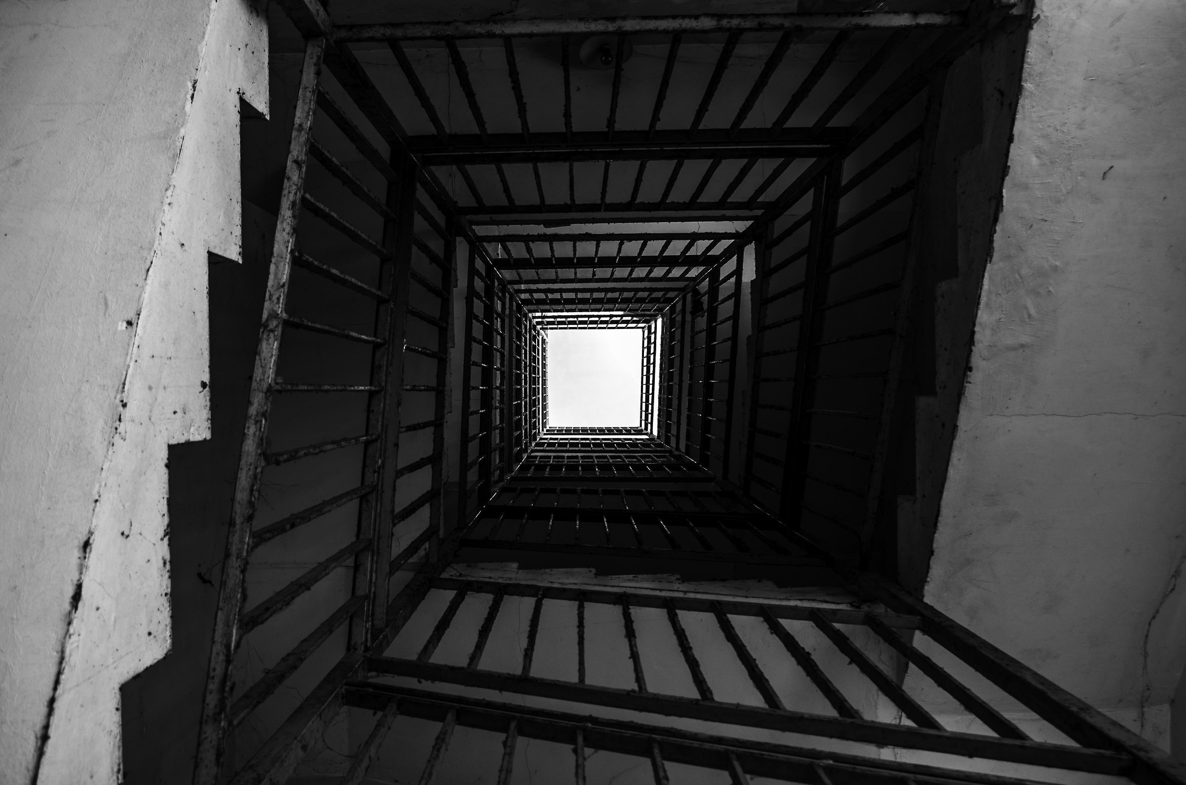 Stairs leading to madness.