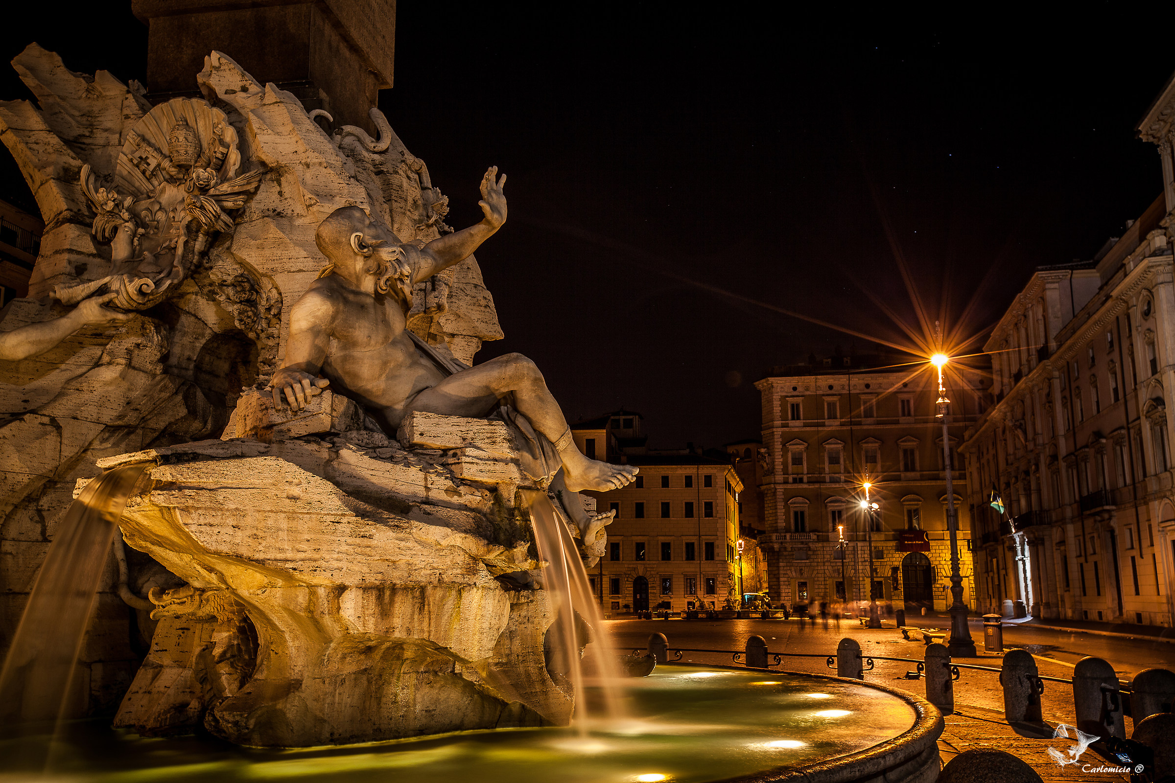Rome by night
