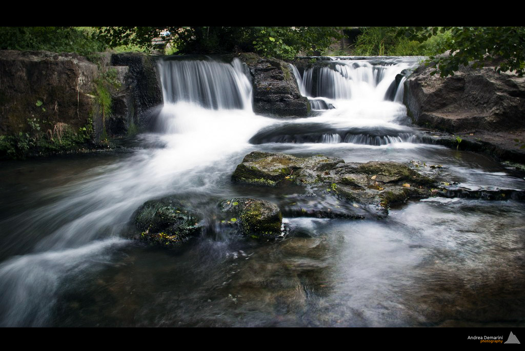 Monte Gelato waterfalls