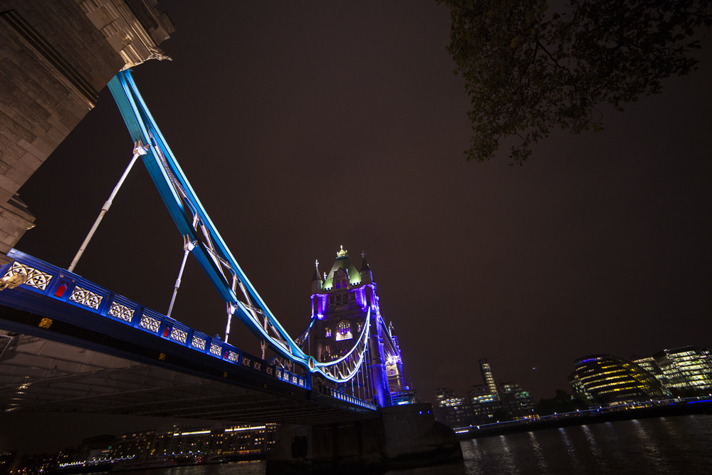 London Bridge at night