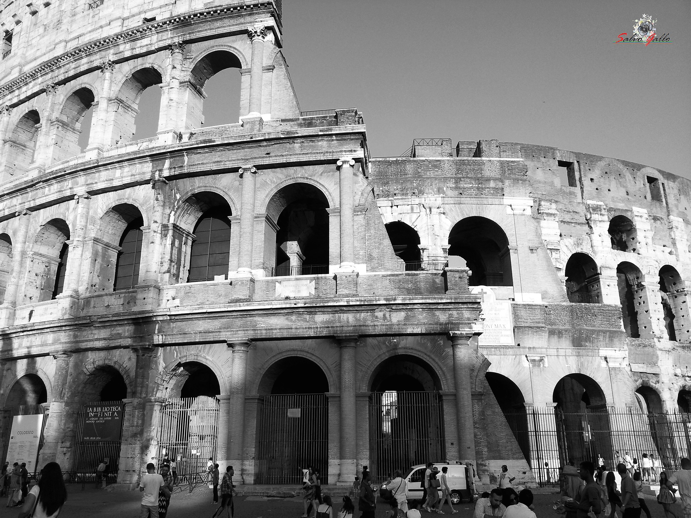 Il Colosseo - riproposta in bw