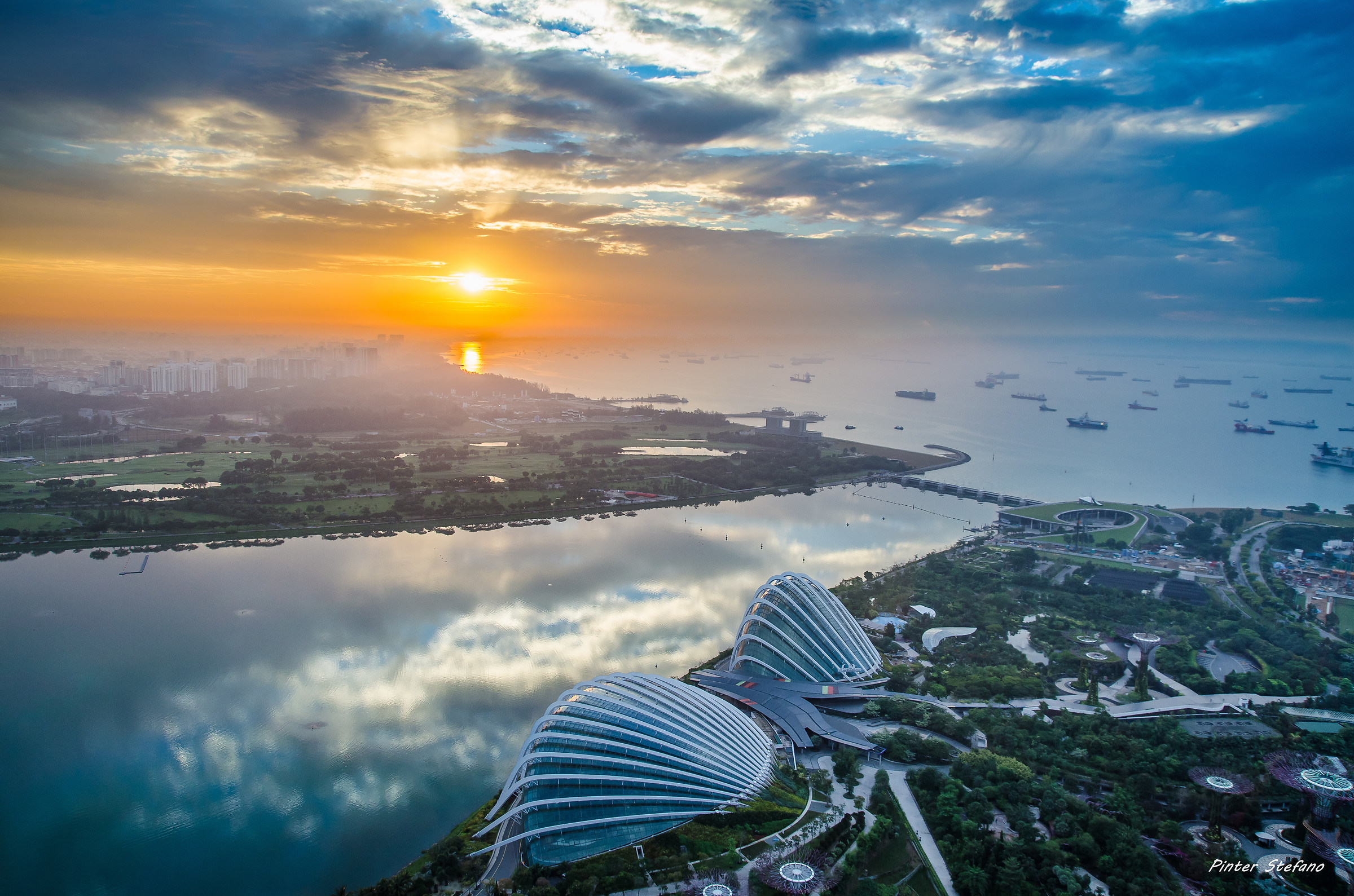 l' alba dal marina bay