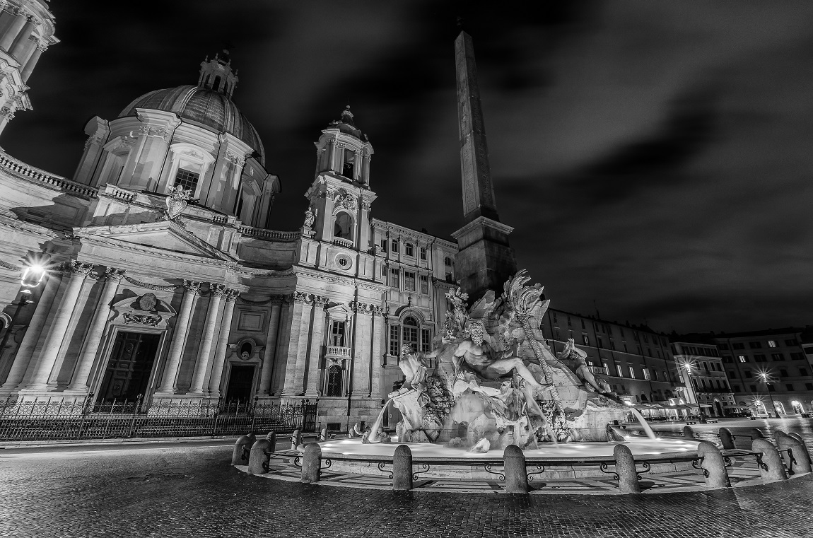 Fountain of the Rivers, Sant Agnese in Agone - Piazza Navona