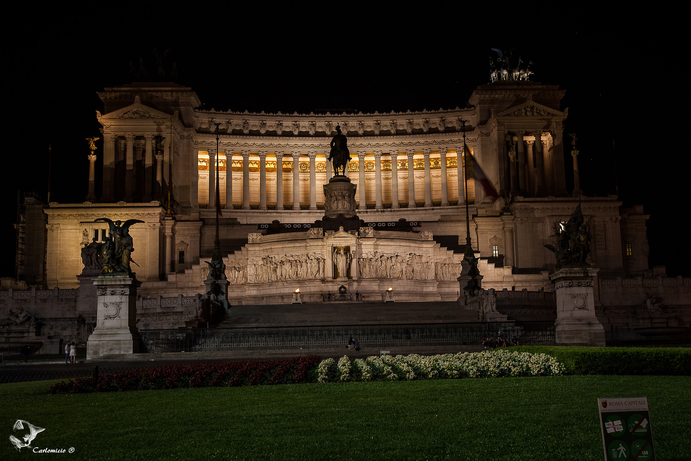 Rome by night