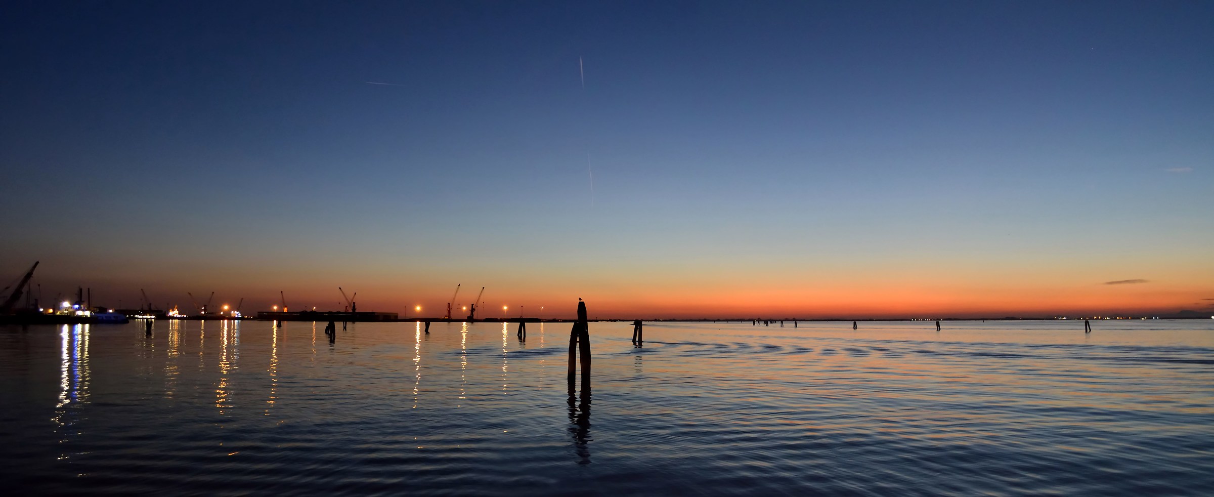 Laguna all'ora blu.....