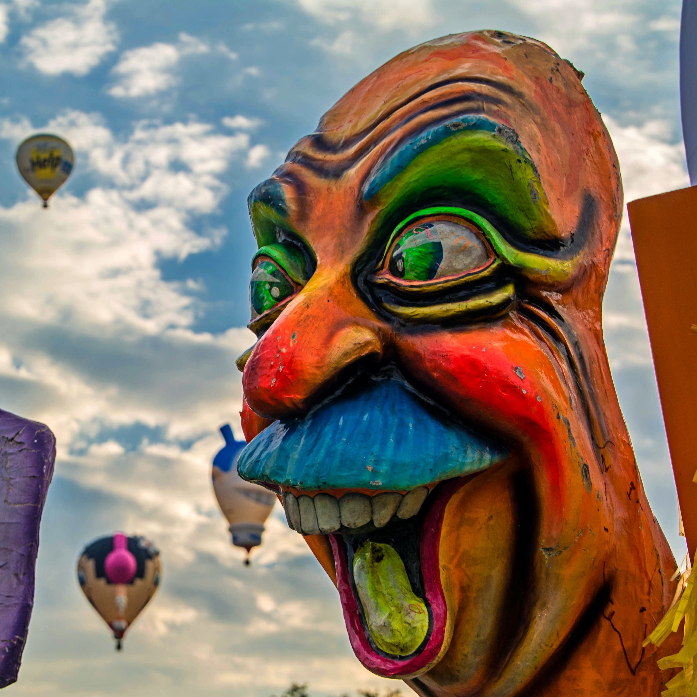 They have inflated like a balloon!