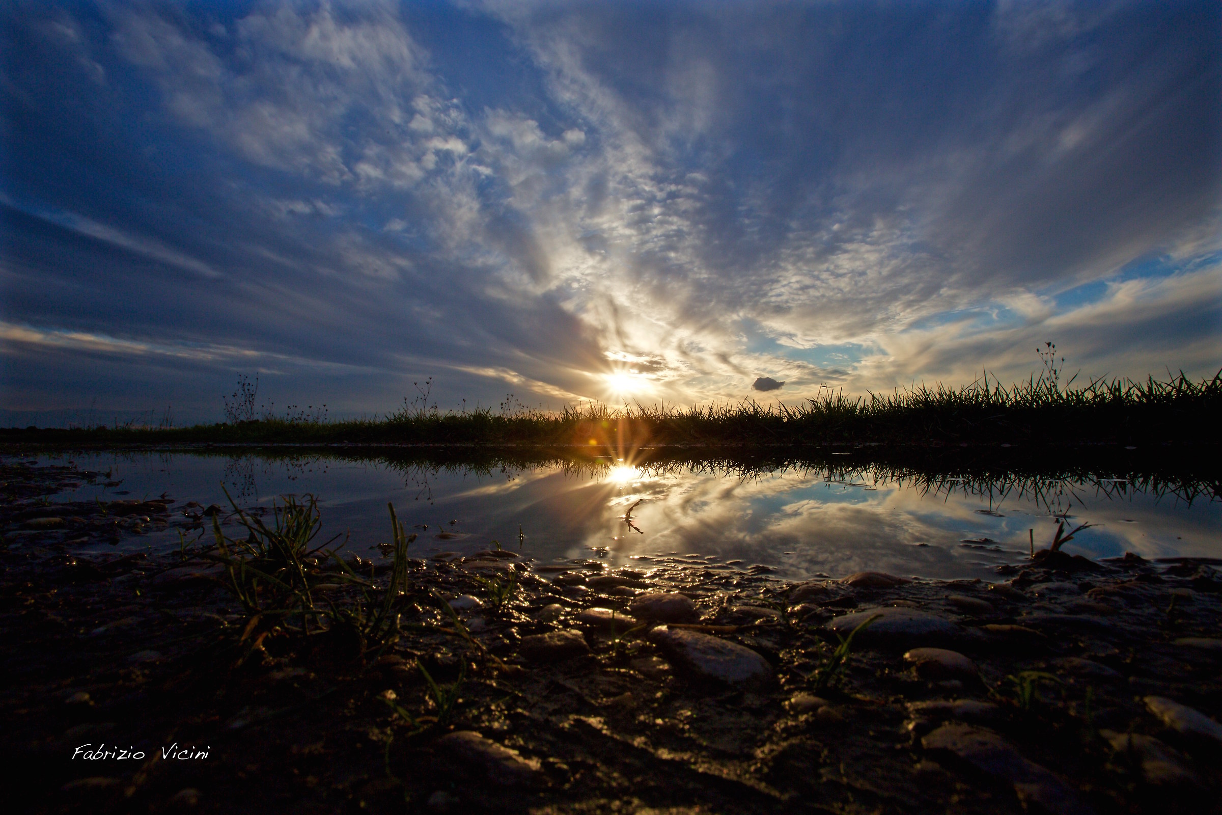 Riflessi al tramonto...