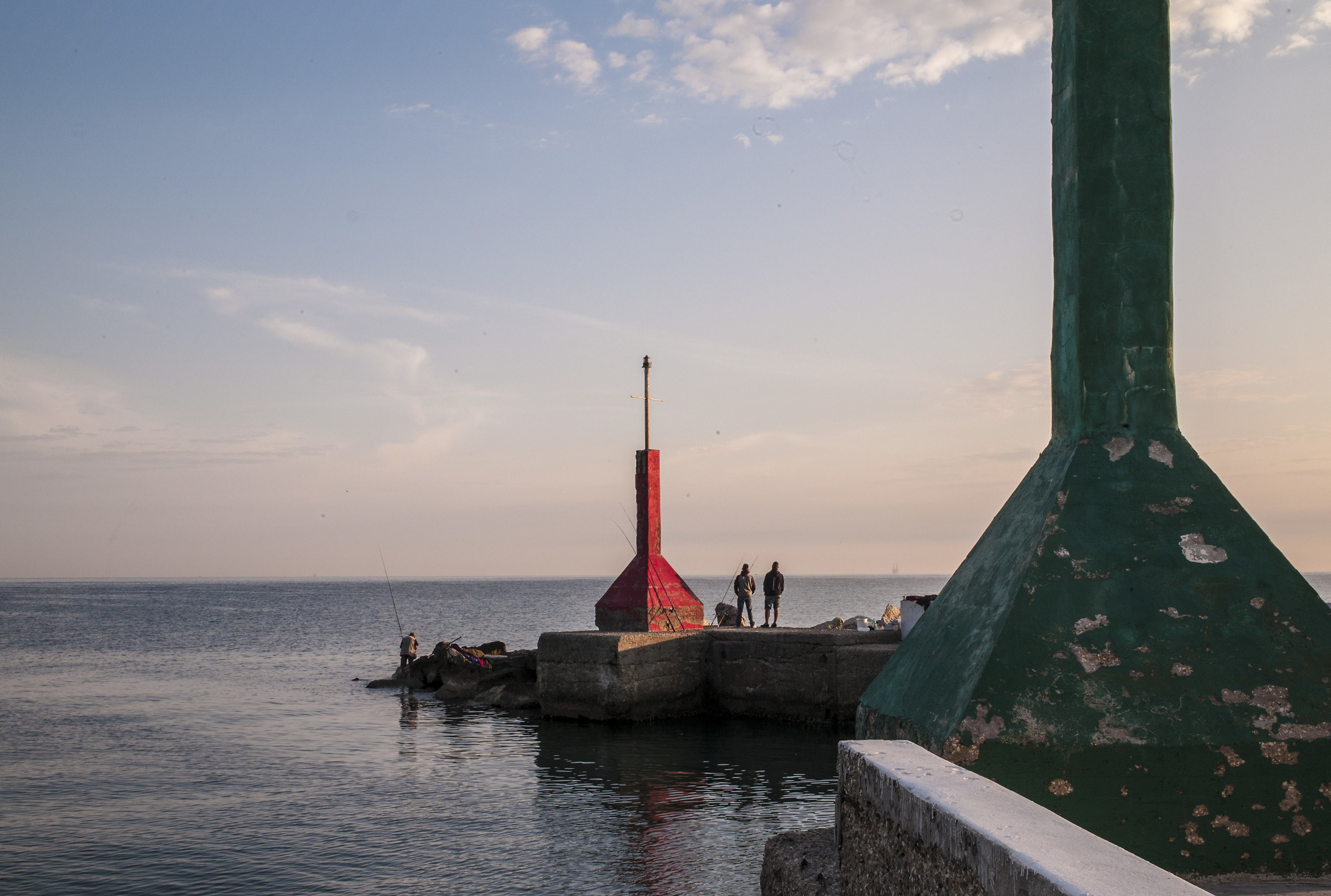 The input port Vallugola