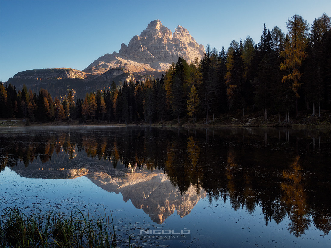 First light on Dolimiti