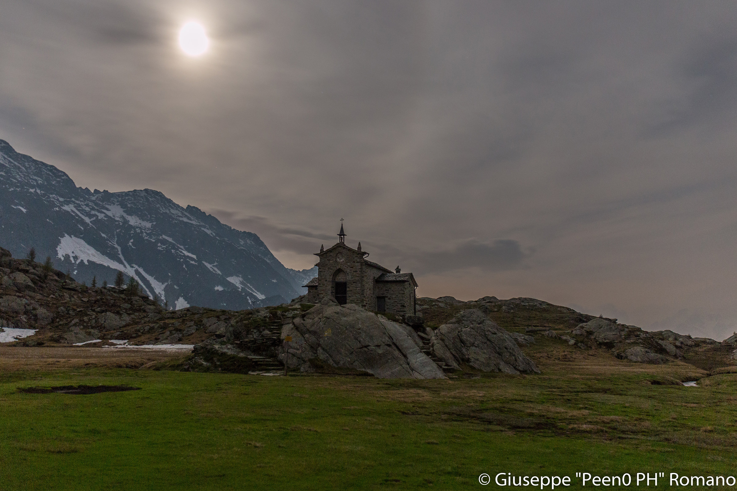Mezzanotte a Pizzo Scalino