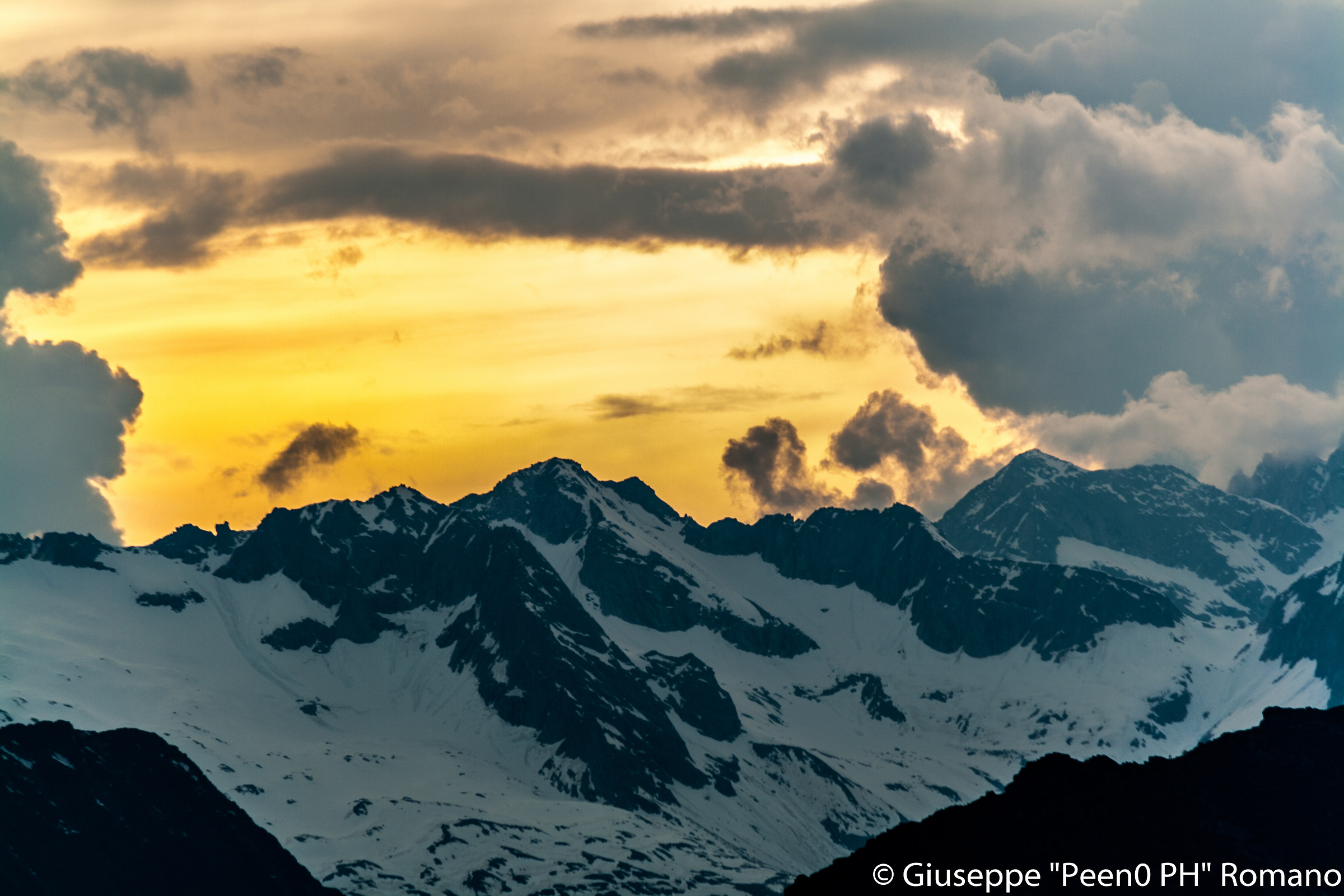 Sunset in Pizzo Steps