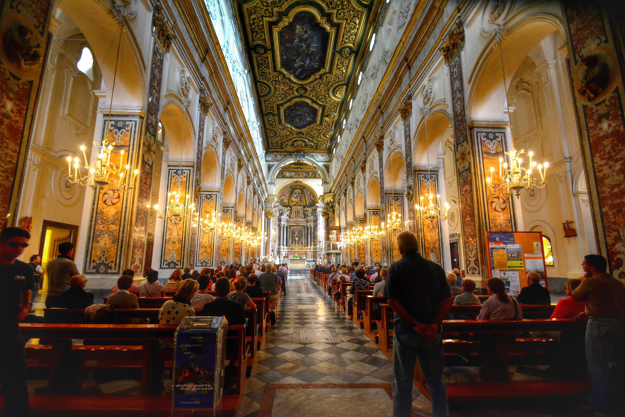 Inside the Cathedral Amalfi