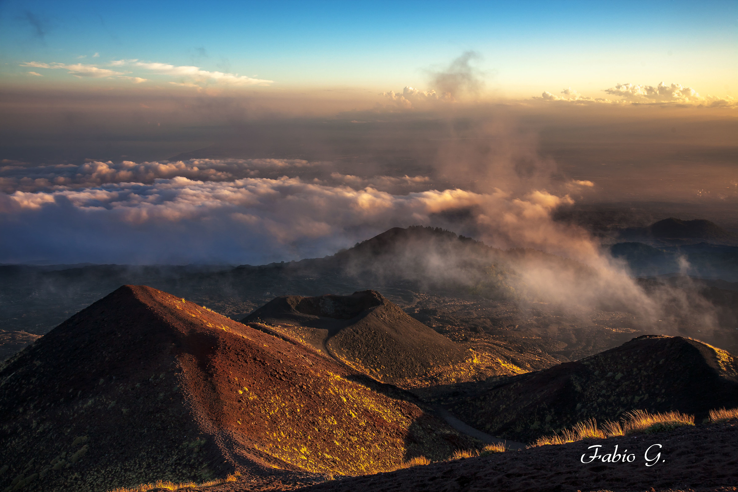 Etna and clouds ... was not in Mexico! : D