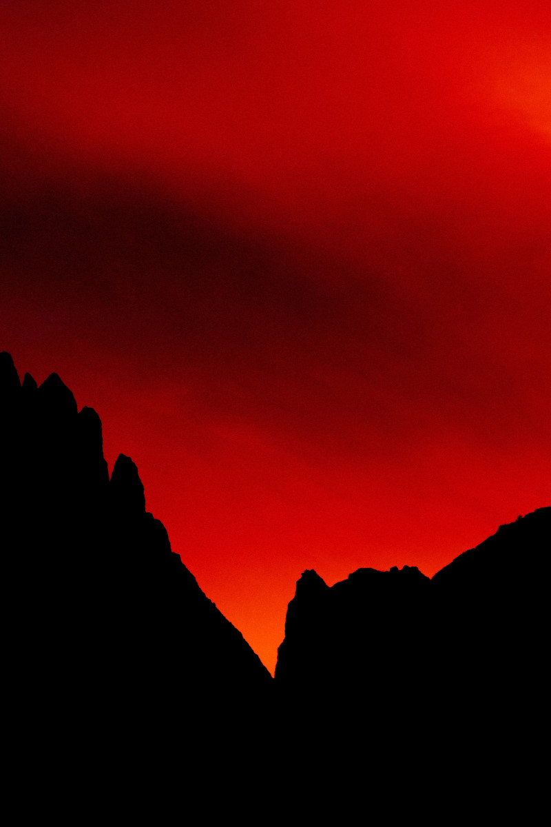 Cresta dei draghi-Montasio - Alpi Giulie # Tramonto