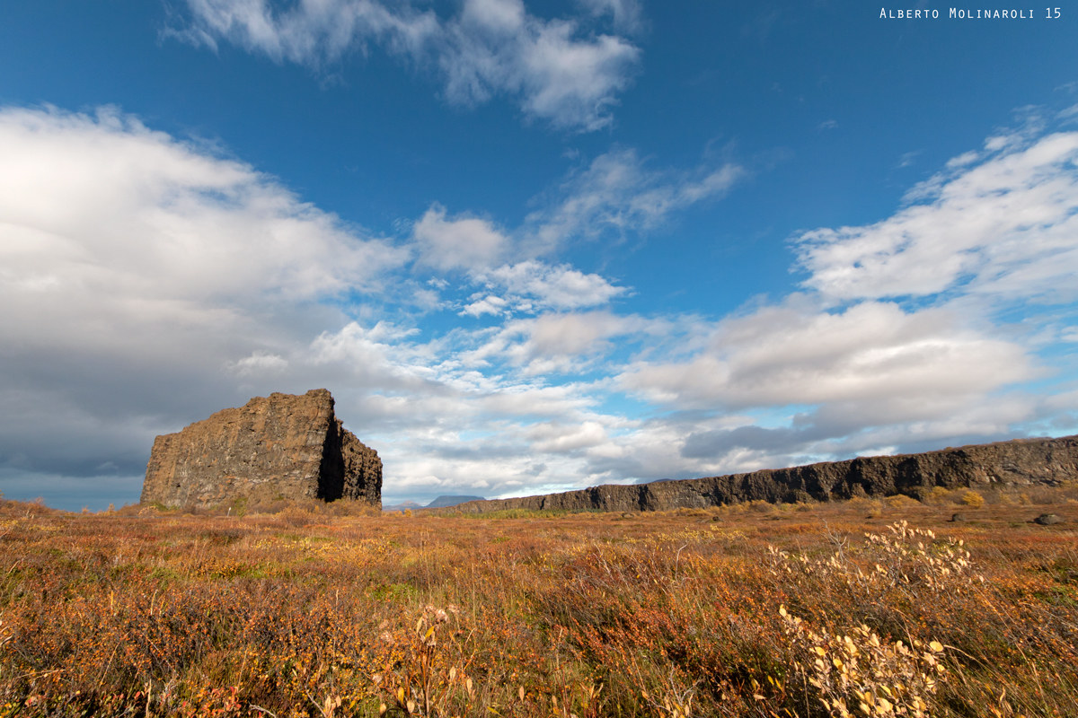 Nel canyon di Asbyrgi