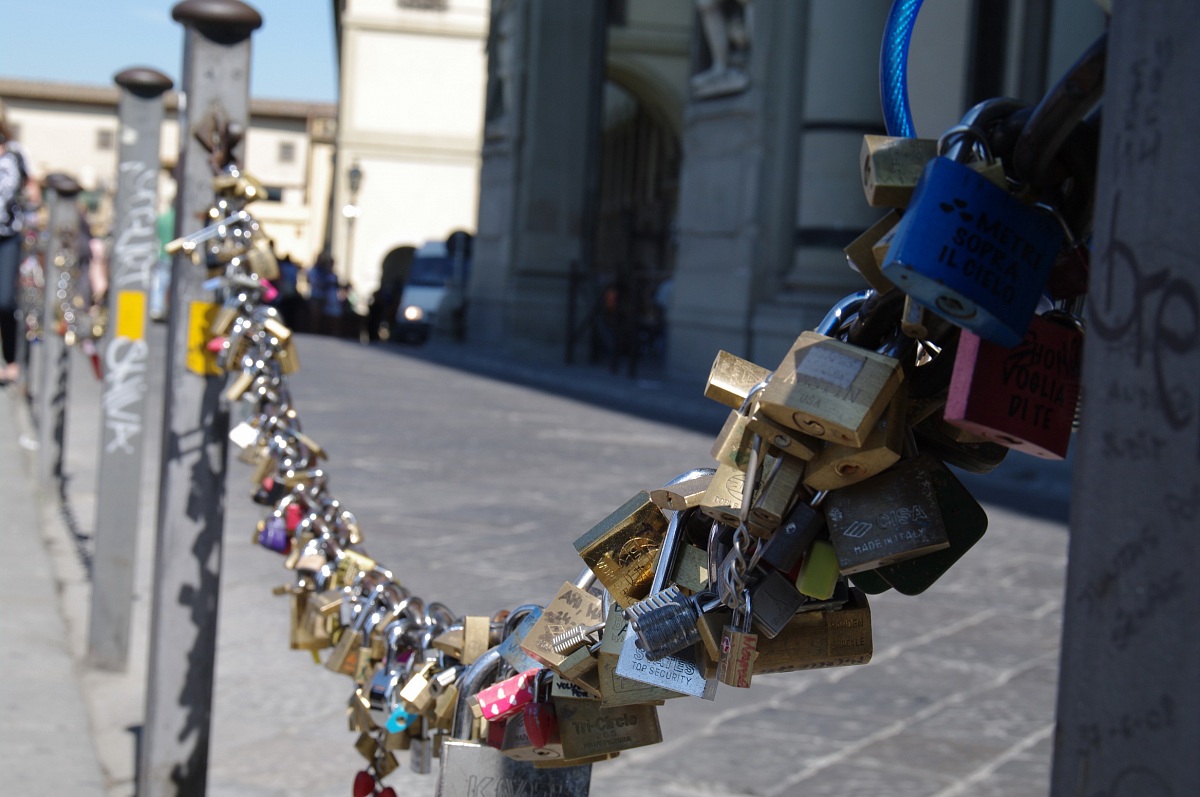 Lucchetti...........a Firenze