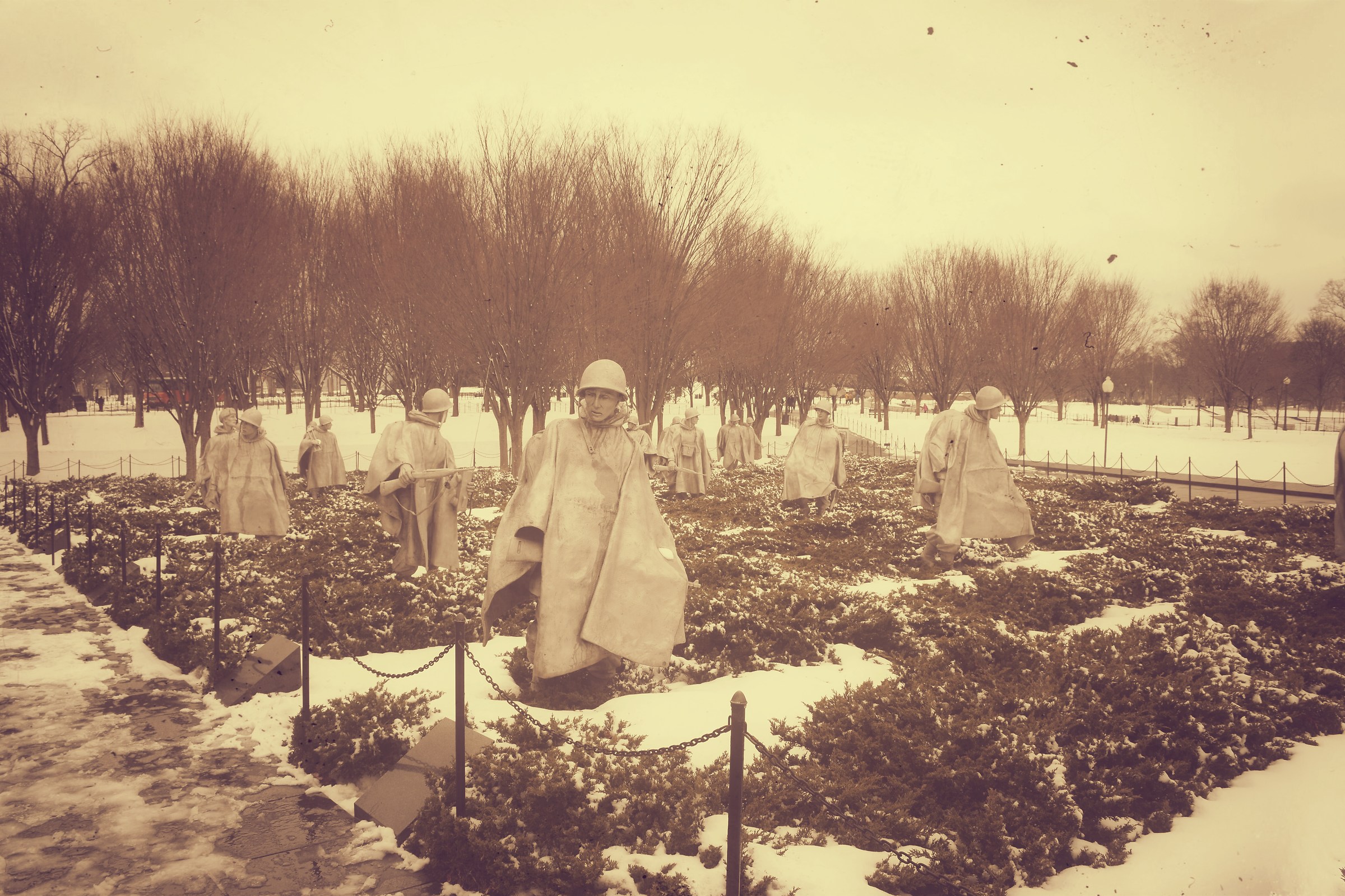 Korean War Veterans Memorial - Washington dc