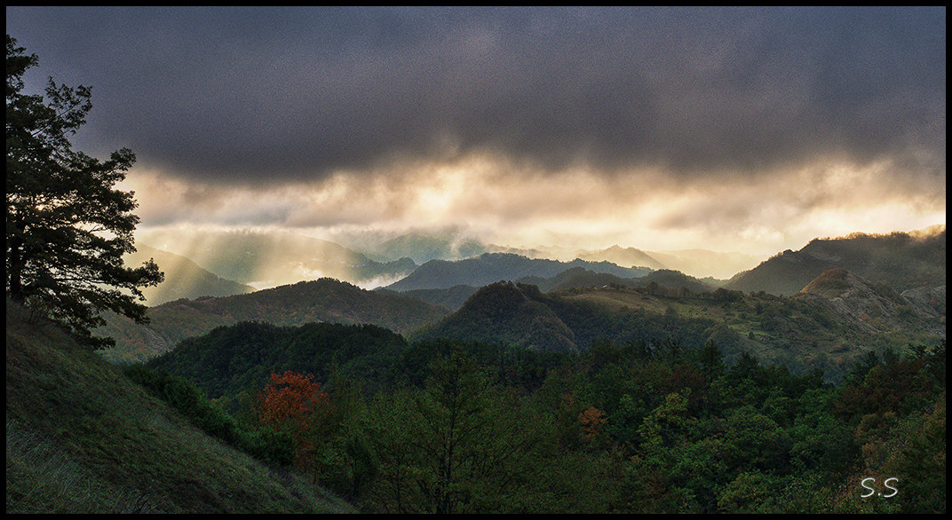 Andando verso Badia Pretaglia , subito dopo Ranchio