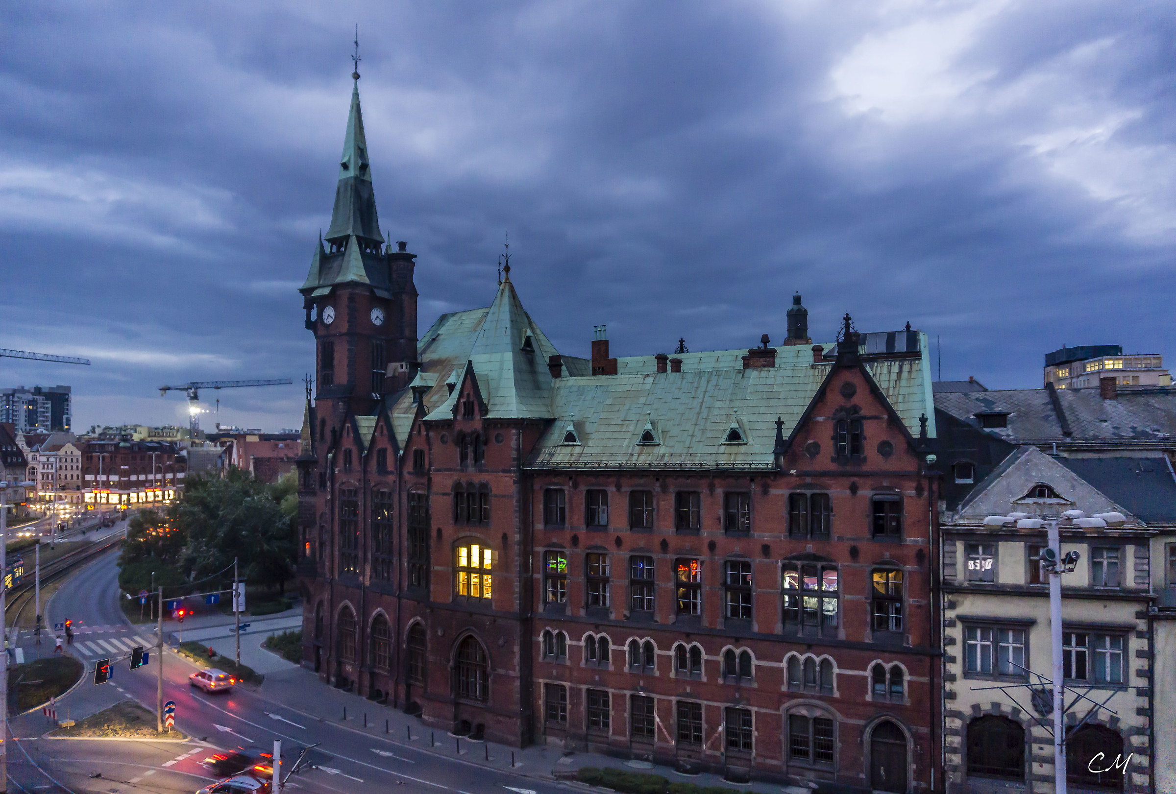 just before a stormy night