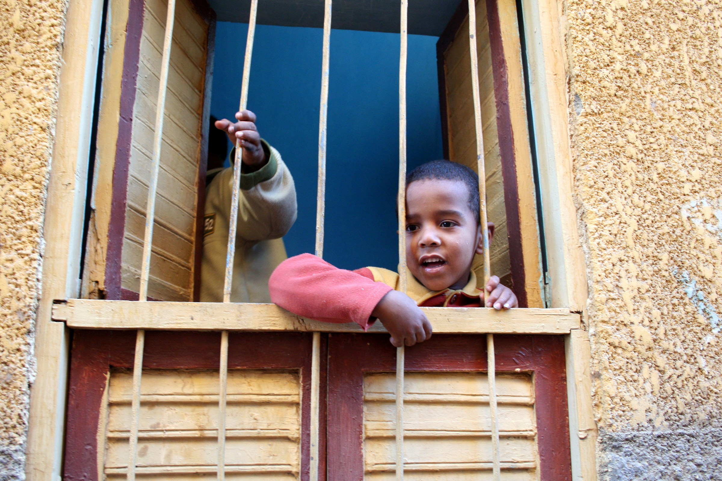 The look of an Egyptian child