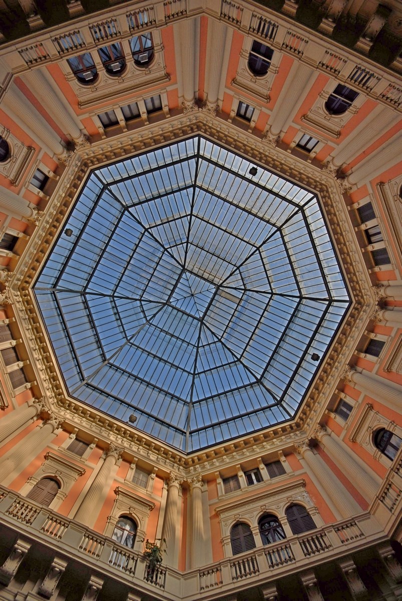 Pavia - Dome of Galleria Arnaboldi