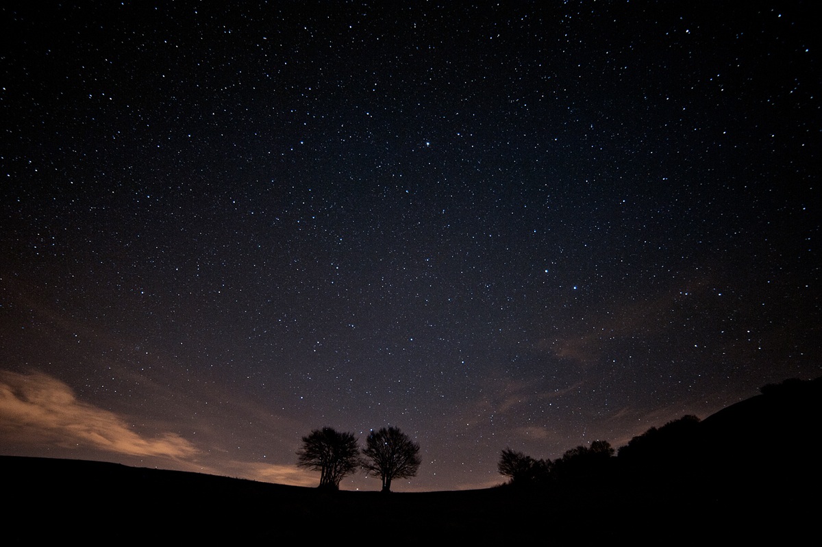 Together under a sky full of stars