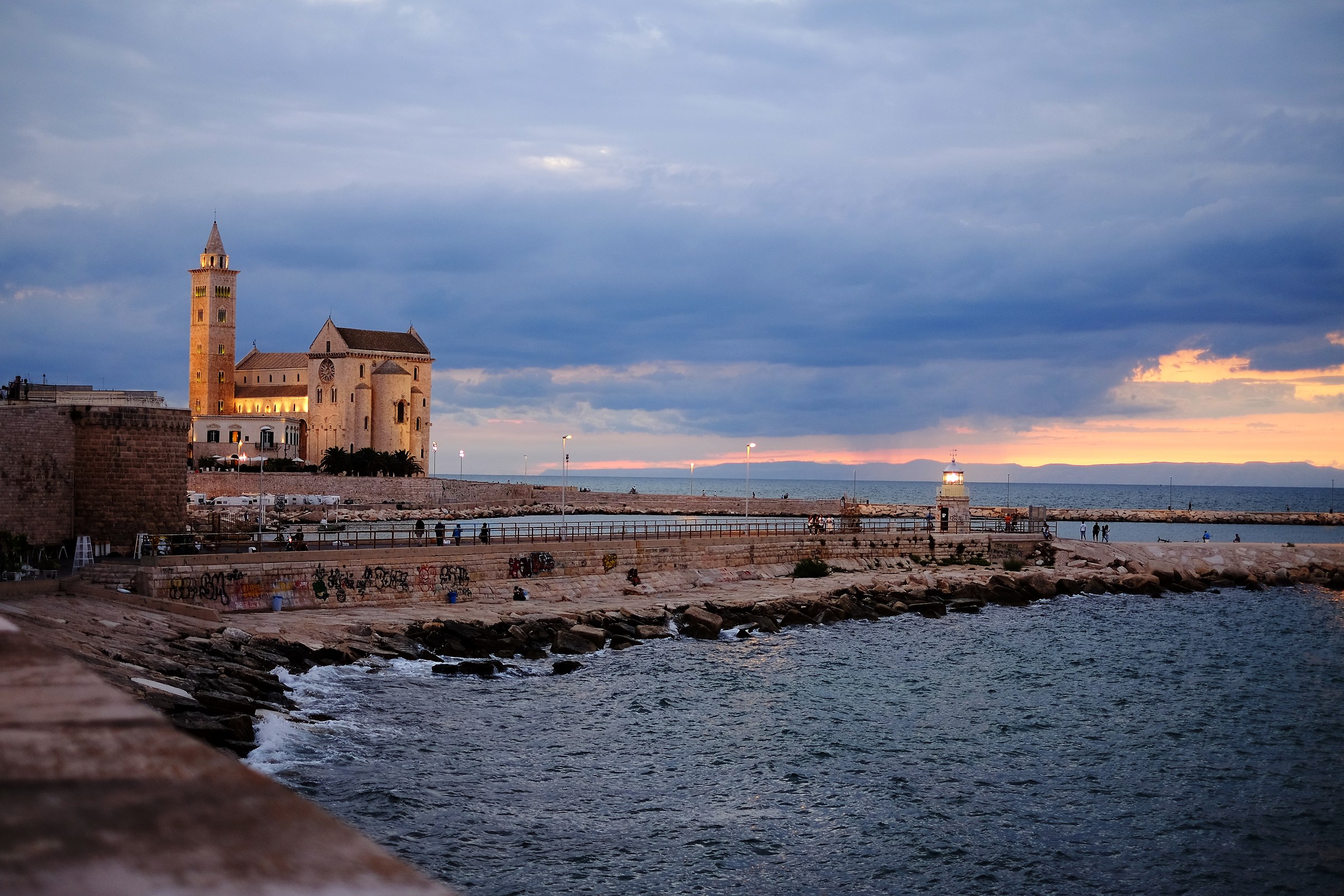 Trani - Cathedral at Sunset