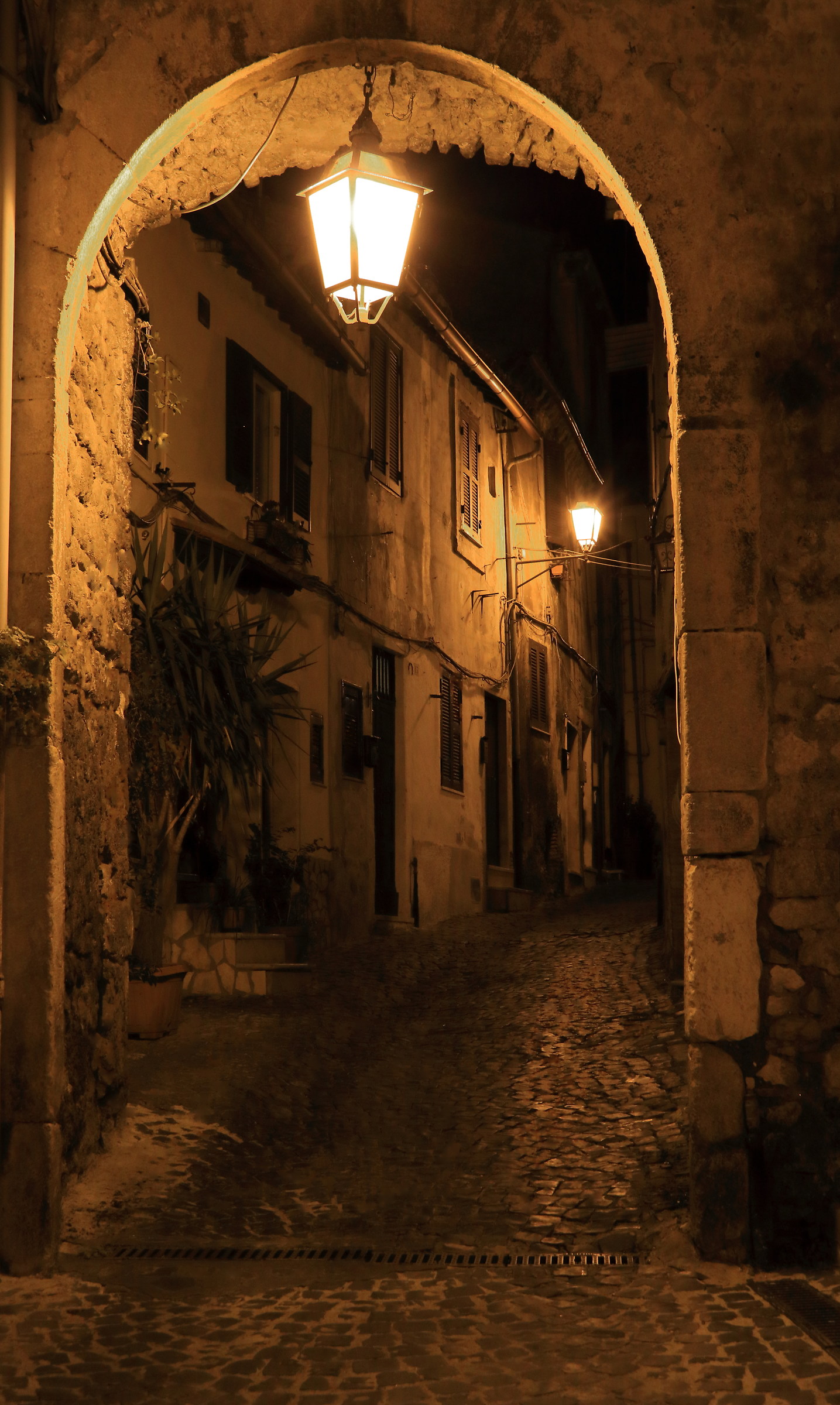 Glimpse of the alley.